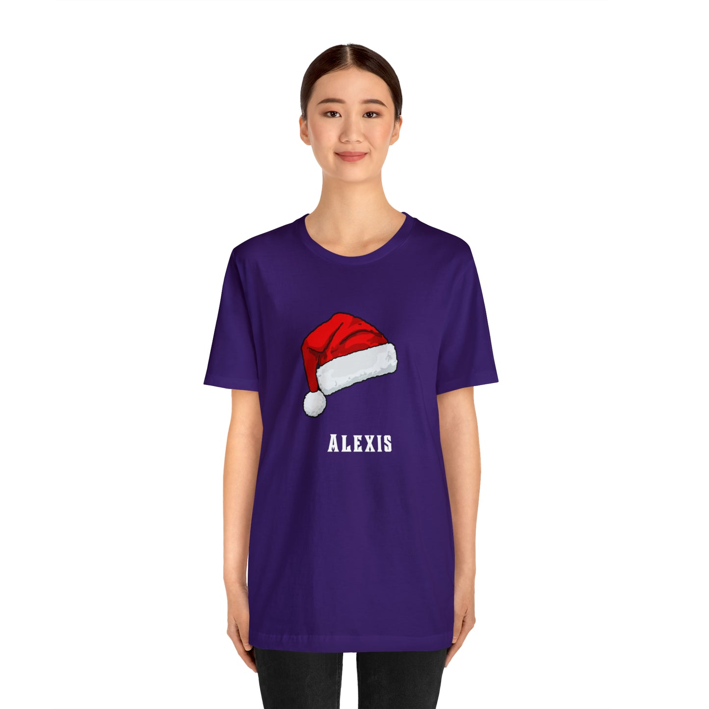 Matching Family Christmas Shirts, Santa claus Hat family tshirts Family Christmas Shirt, Matching Xmas Tees Custom Christmas T shirt photos