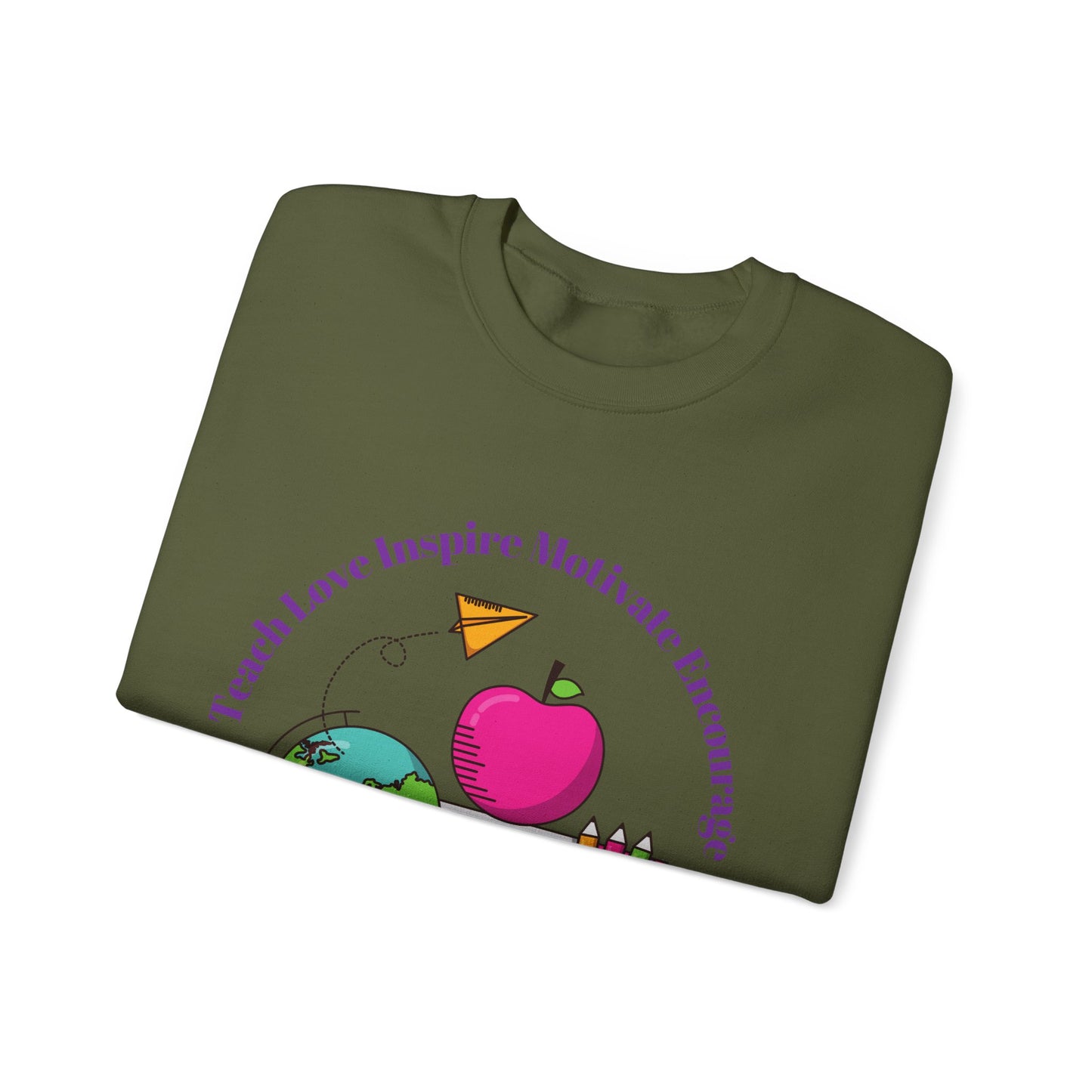Teacher love motivate sweater gift for her teacher sweater custom sweater funny Valentine's sweater gift for him professor gift birthday