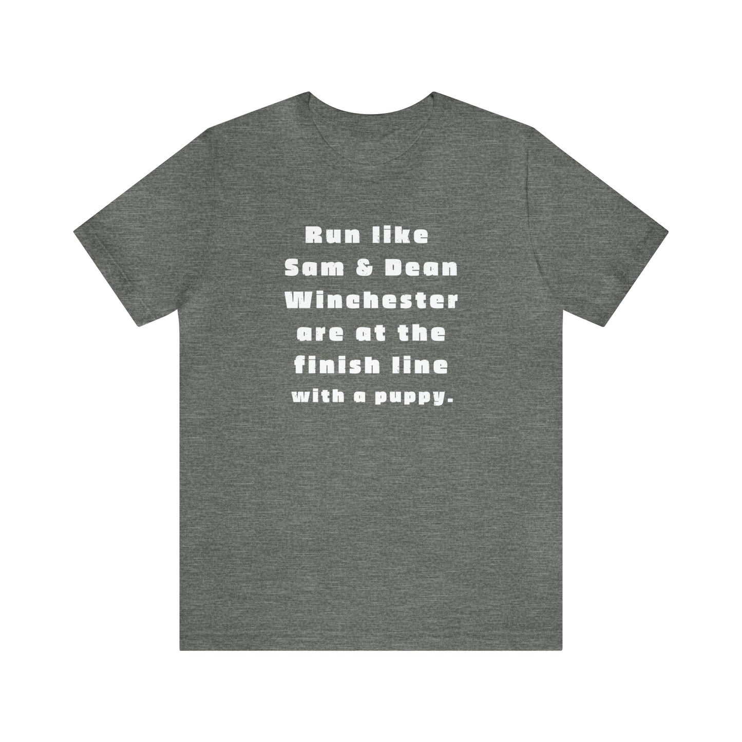 Winchester fans work out shirt Gym top sam and dean Tshirt Gift for her Gift for him Funny gift for her gift for him yoga Women's Tee
