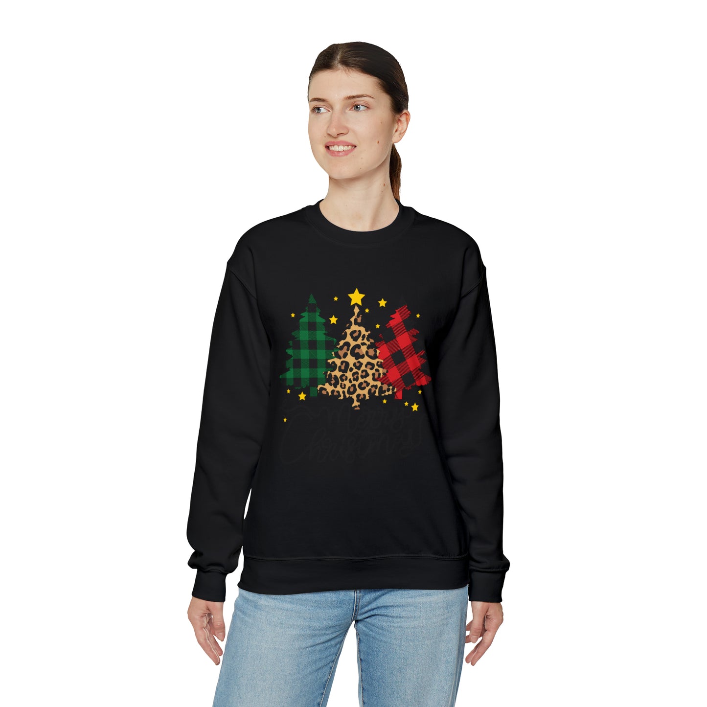 Festive AF sweater Pink Merry Bright Christmas Sweatshirt for Women Christmas Shirt Sweater Holiday Christmas gift for her gift for him