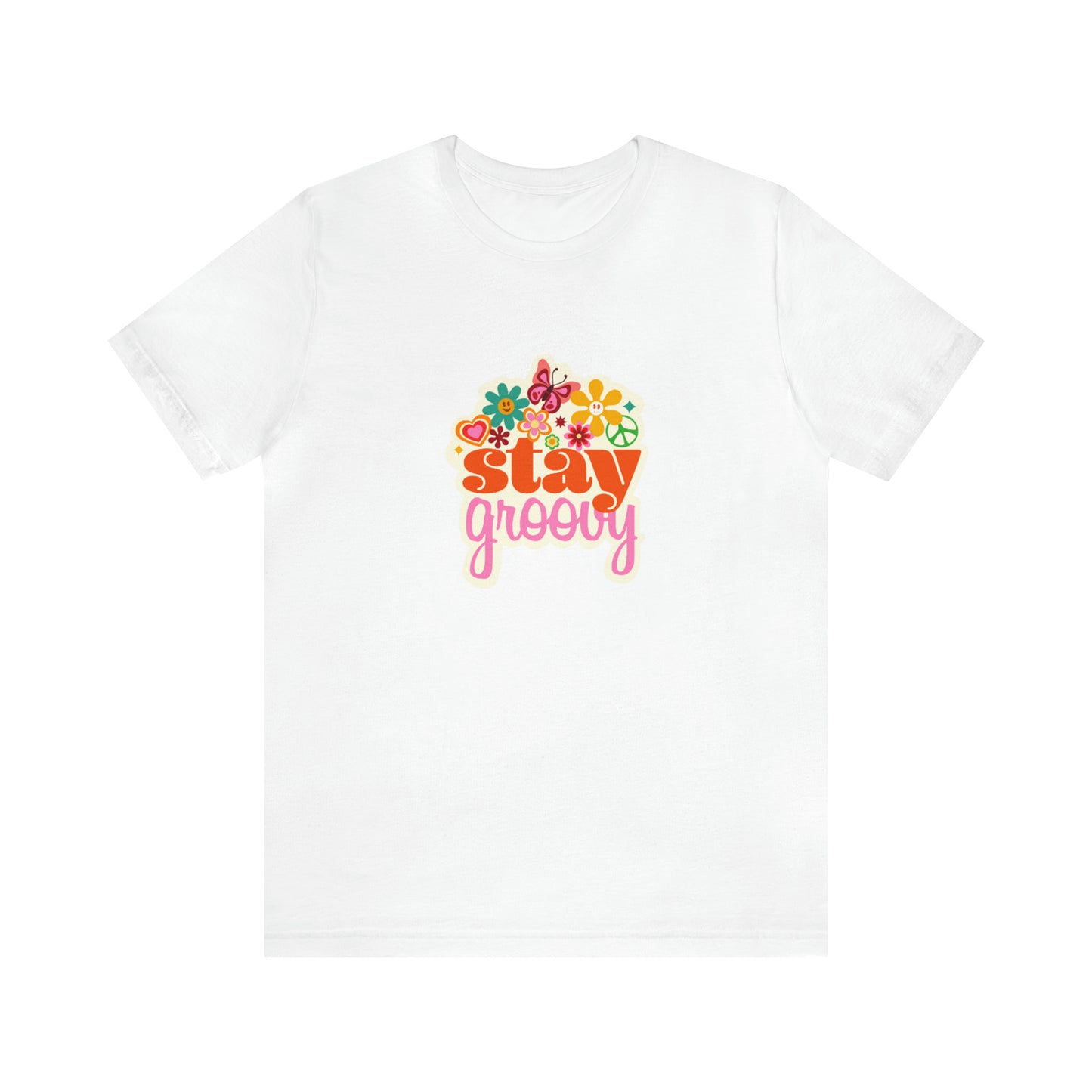 Stay Groovy t-shirt, Hippie shirt, good vibes shirt, summer fun style gift,travel shirt,best friend trip vacation trip