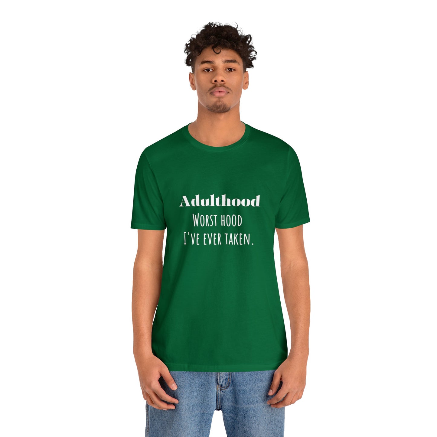 Adulthood shirt funny adulting shirt funny gift for her gift for him  shirt Unisex Tee Retro  T-Shirt best friend vacation shirt beach