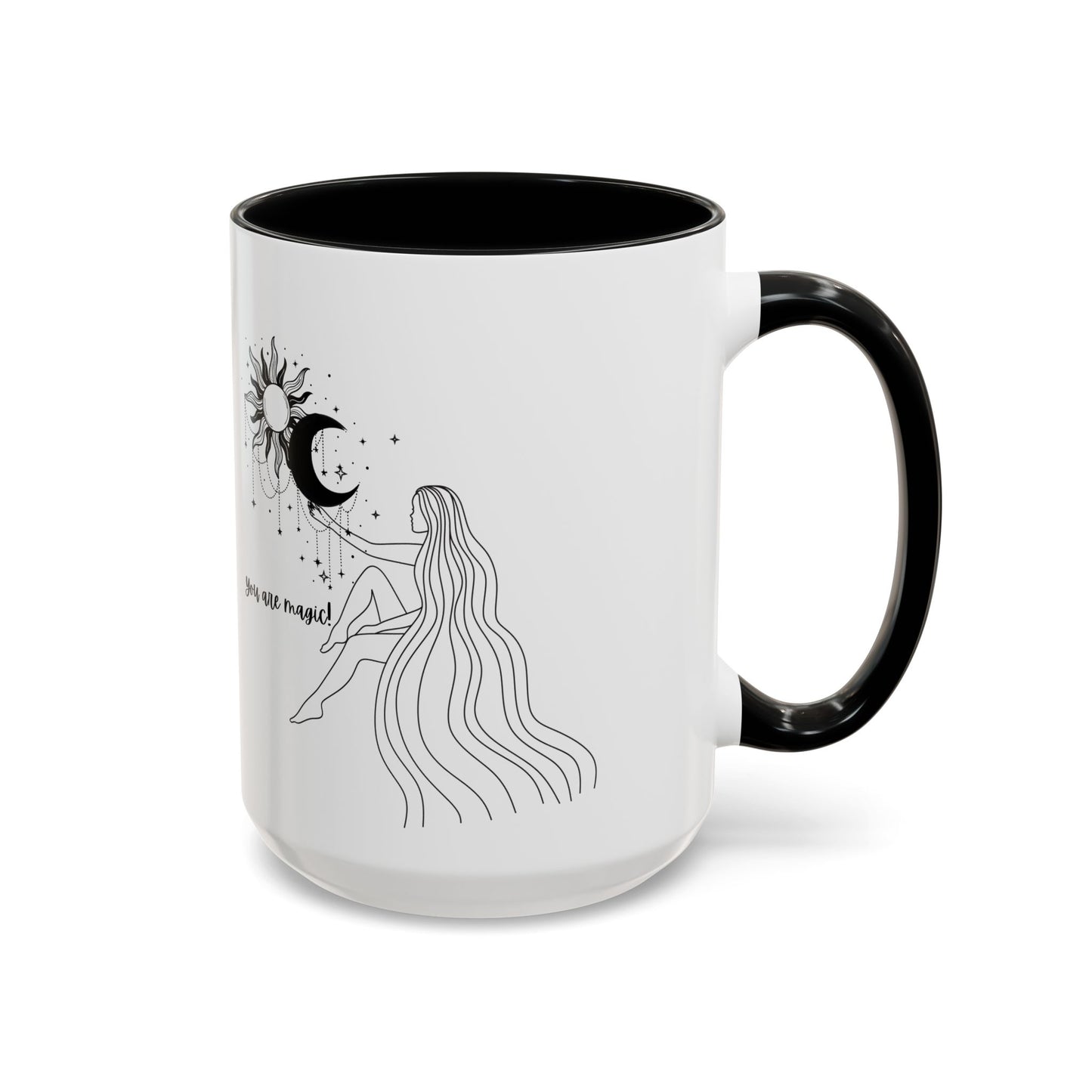 You are Magic mug coffee mug Spiritual gift moon mug witchy mug Goddess gift supervisor mug office bestie gift Boss Christmas gift for her