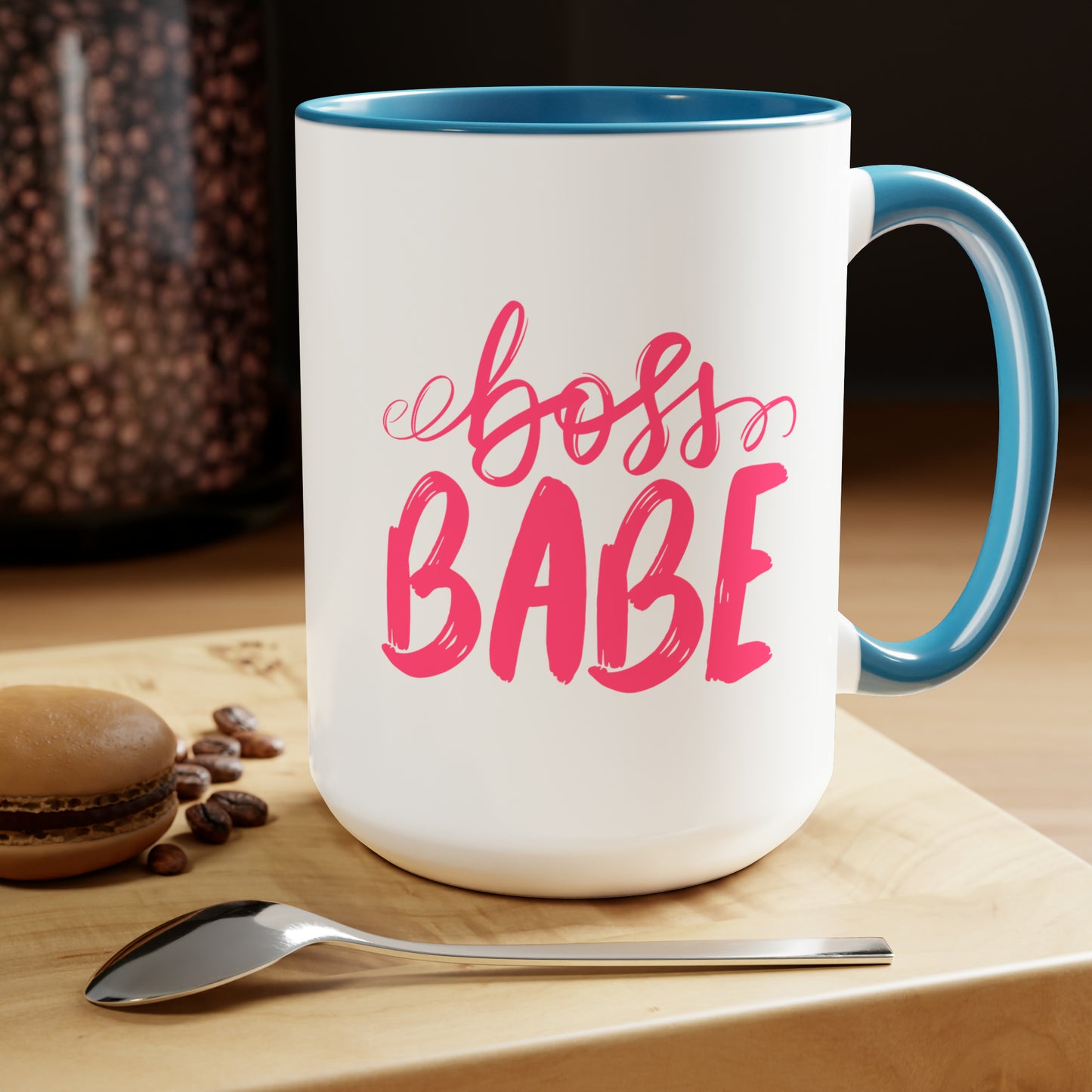 Bossbabe mug Christmas mug gift for mom gift mug Floral mug gift for her Mug funny gift for wife Coffee Mugs Christmas gift 15oz