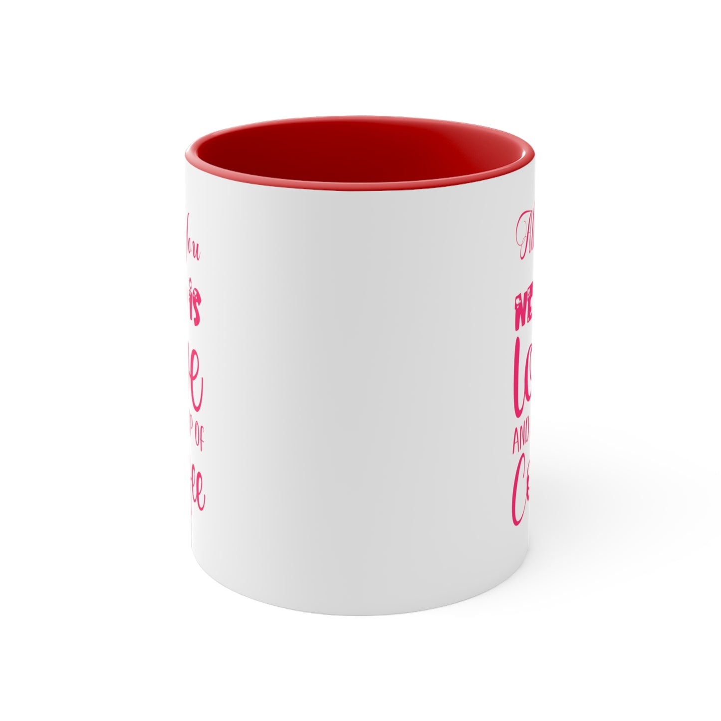 All you need is love mug Birthday Month mug September birthday month gift coffee mug gift for best friend gift for her gift for him