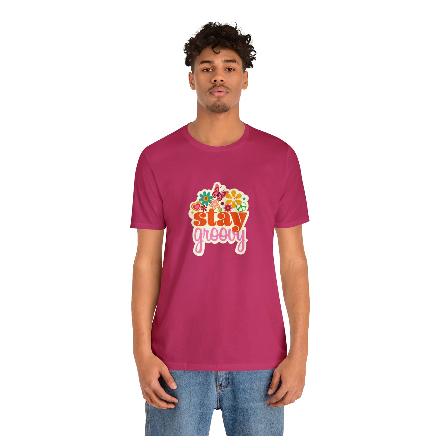 Stay Groovy t-shirt, Hippie shirt, good vibes shirt, summer fun style gift,travel shirt,best friend trip vacation trip