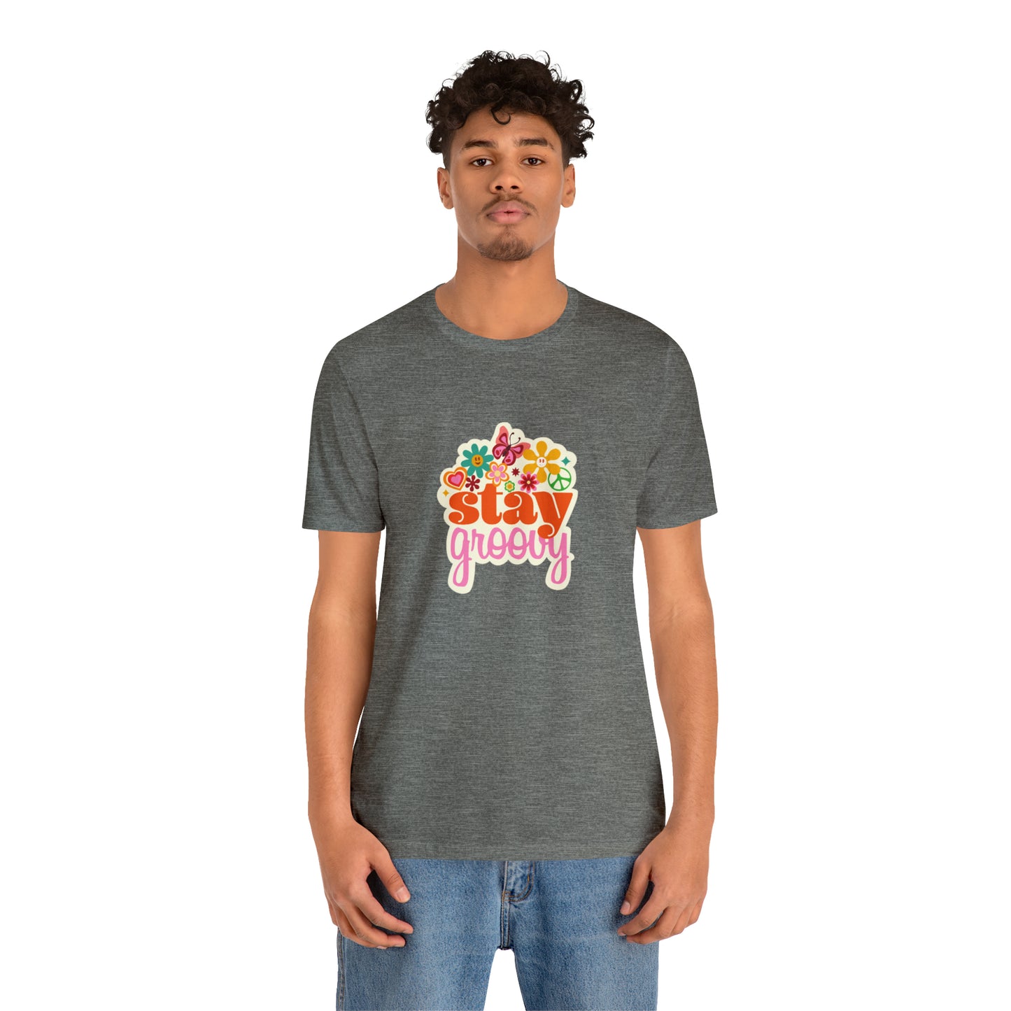 Stay Groovy t-shirt, Hippie shirt, good vibes shirt, summer fun style gift,travel shirt,best friend trip vacation trip