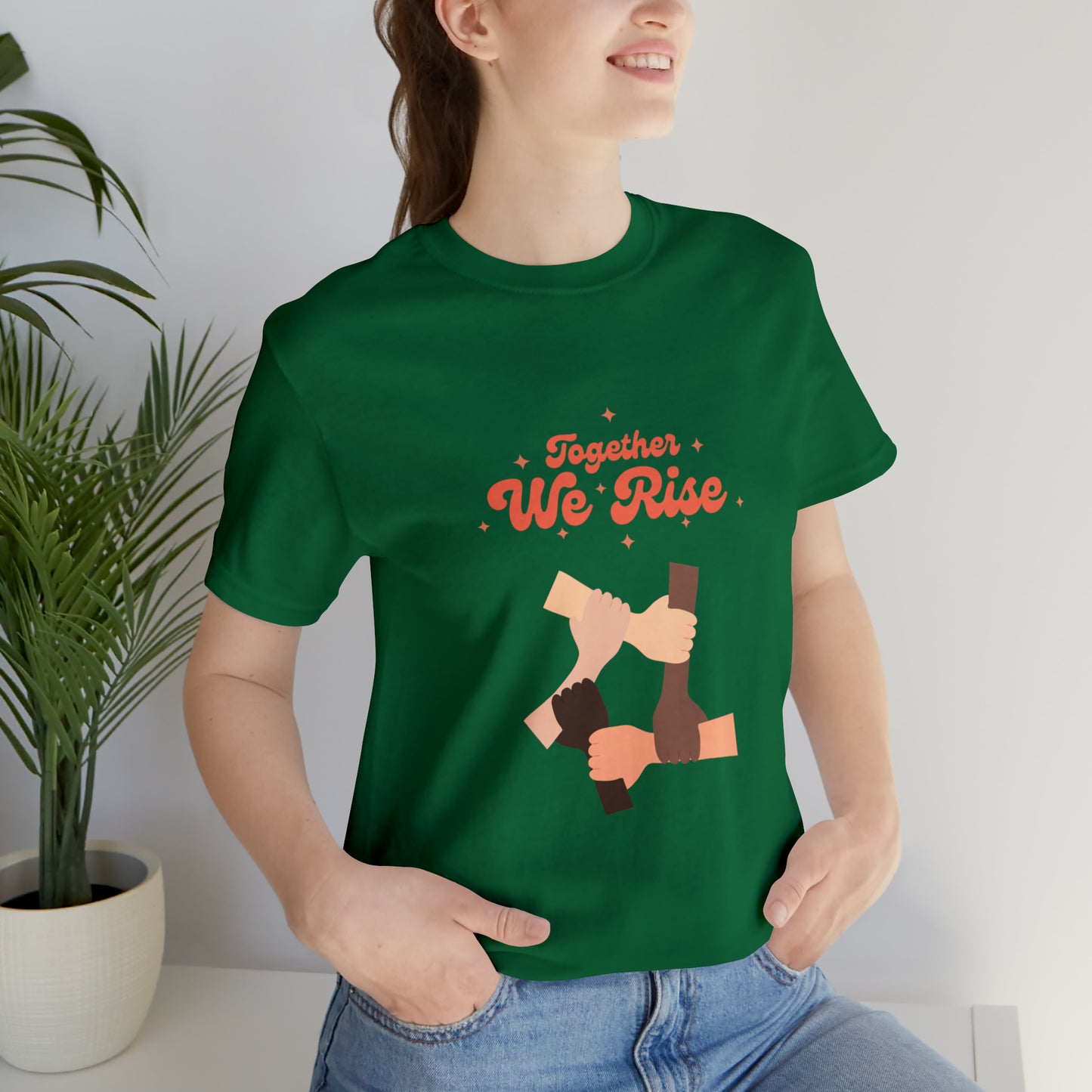 Unity Tshirt Equality shirt Together we rise shirt Focus on the good things shirt positive vibes shirt good vibes zen clothes Christmas