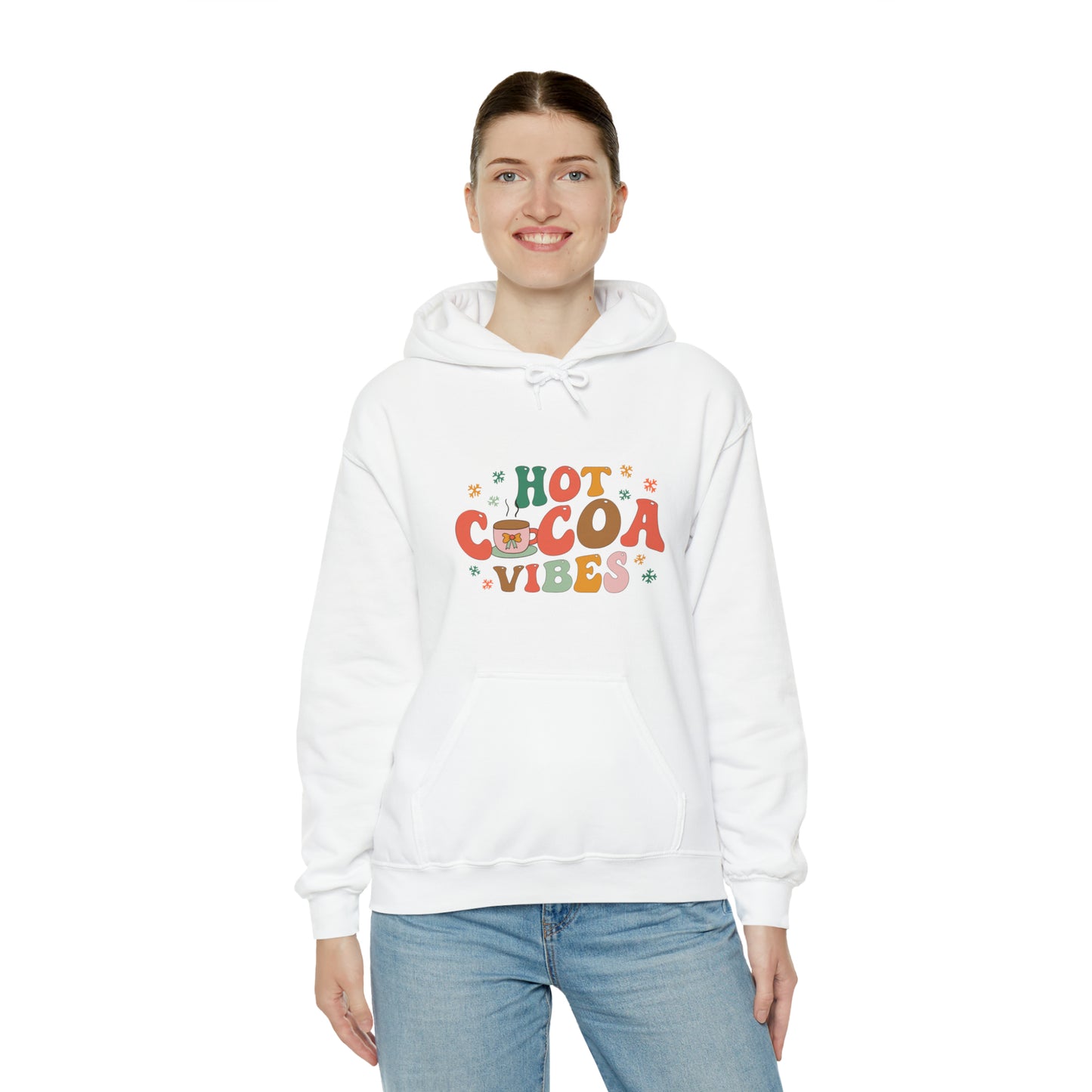 Hot cocoa vibes hoodie, autumn vibes Halloween Sweatshirt,Halloween Sweatshirt, spooky T Shirt,Retro Halloween Sweater,Christmas gift