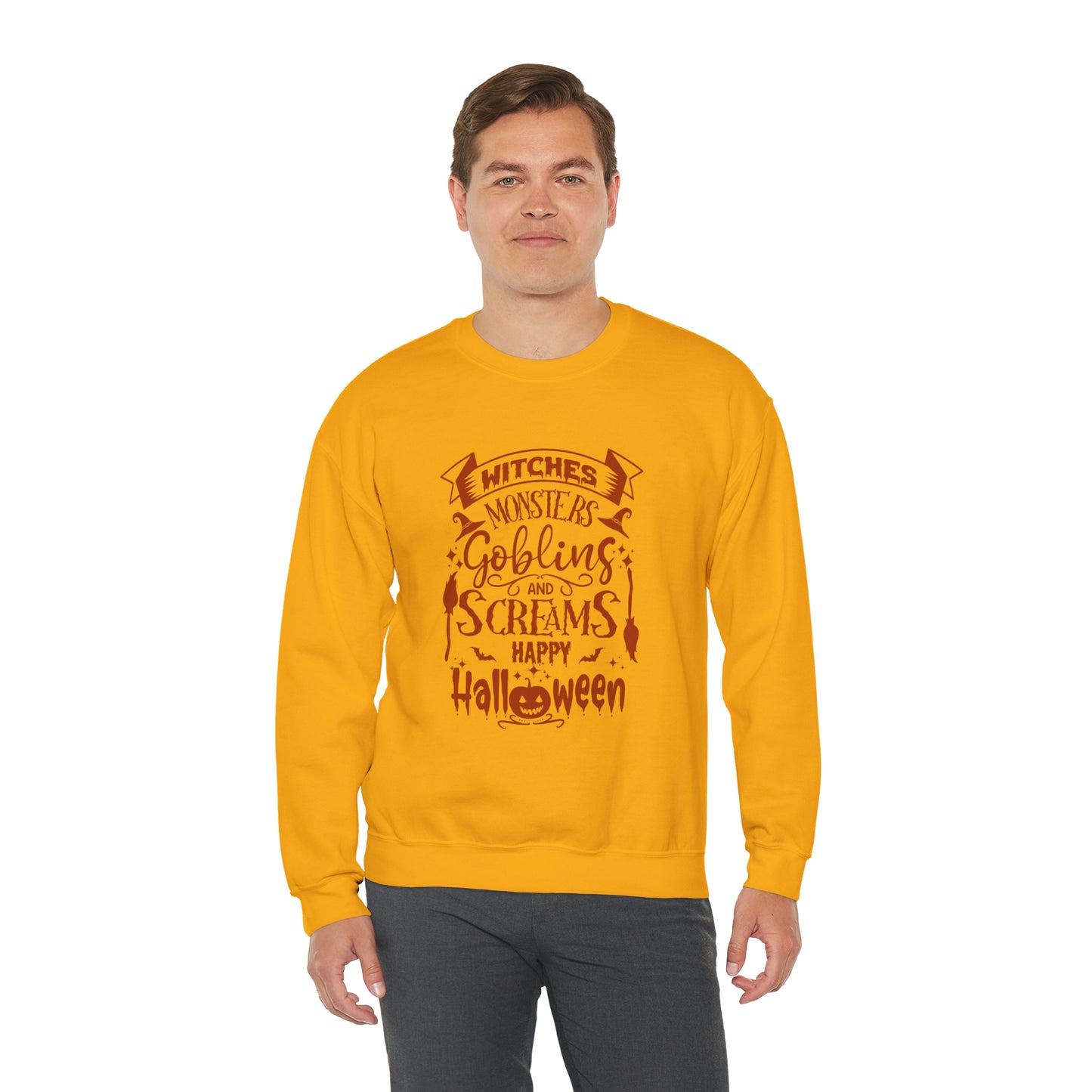 Witches Monsters Halloween Sweatshirt Ghostface Shirt Funny Halloween Horror Shirt Halloween Women's Sweatshirt Funny Halloween Tee Unisex