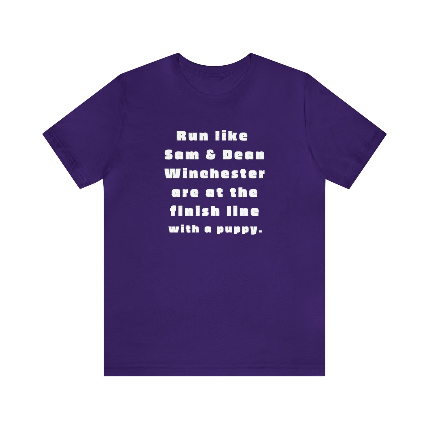 Winchester fans work out shirt Gym top sam and dean Tshirt Gift for her Gift for him Funny gift for her gift for him yoga Women's Tee