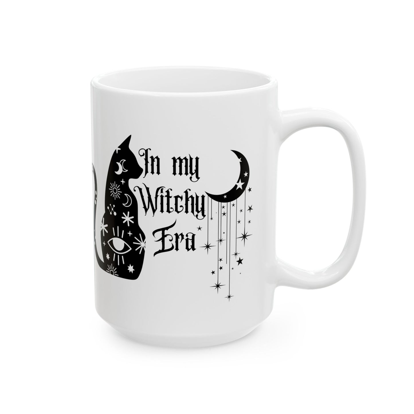 Witchy mug Halloween mug Witchy era mug Spooky mug black cat mug this and word fuck office funny gift best friend gift Christmas(11oz, 15oz)