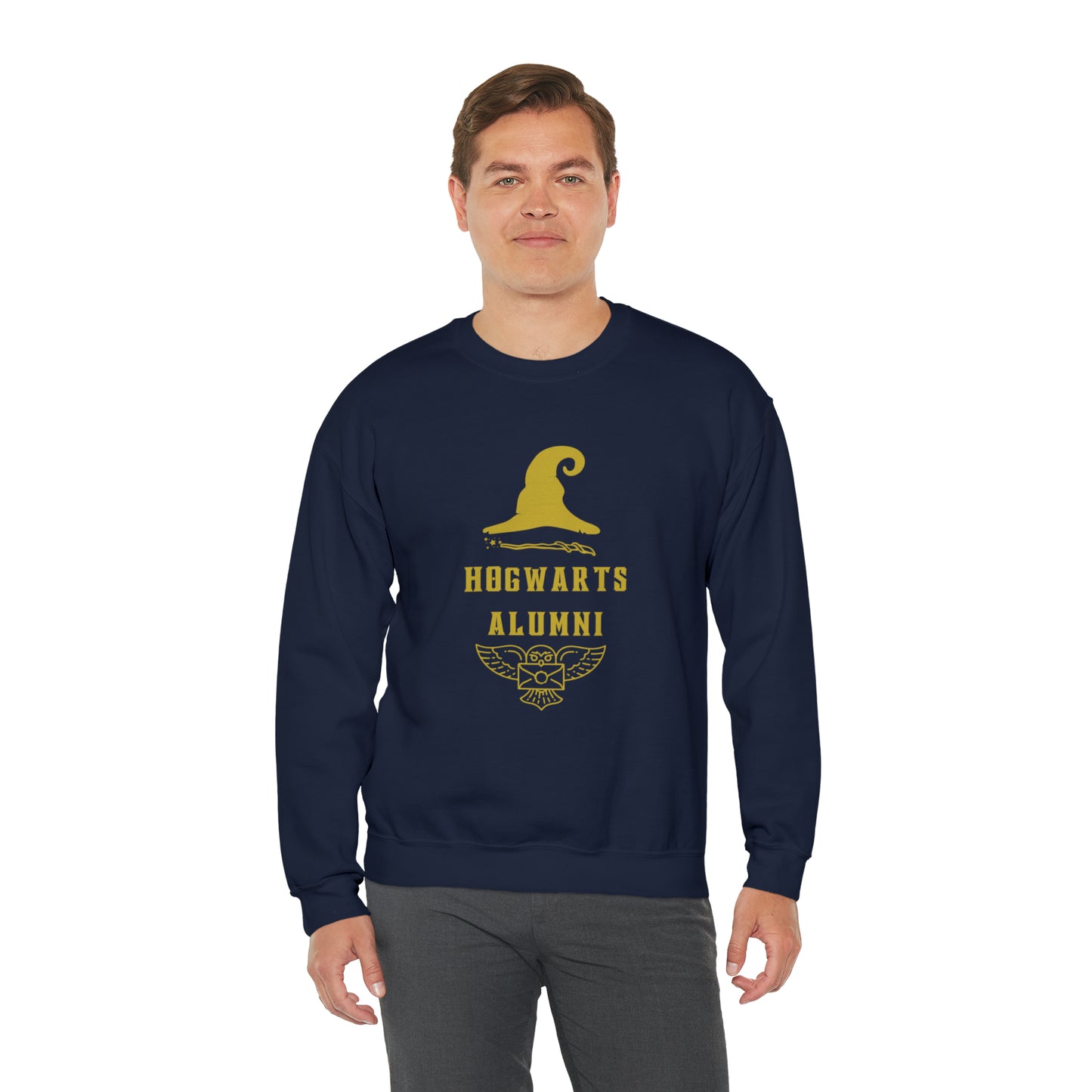Hogwarts Alumni gift Mischief Manager Hogwarts sweater carry a wand sweatshirt Halloween sweater Universal Studios Christmas unisex gift