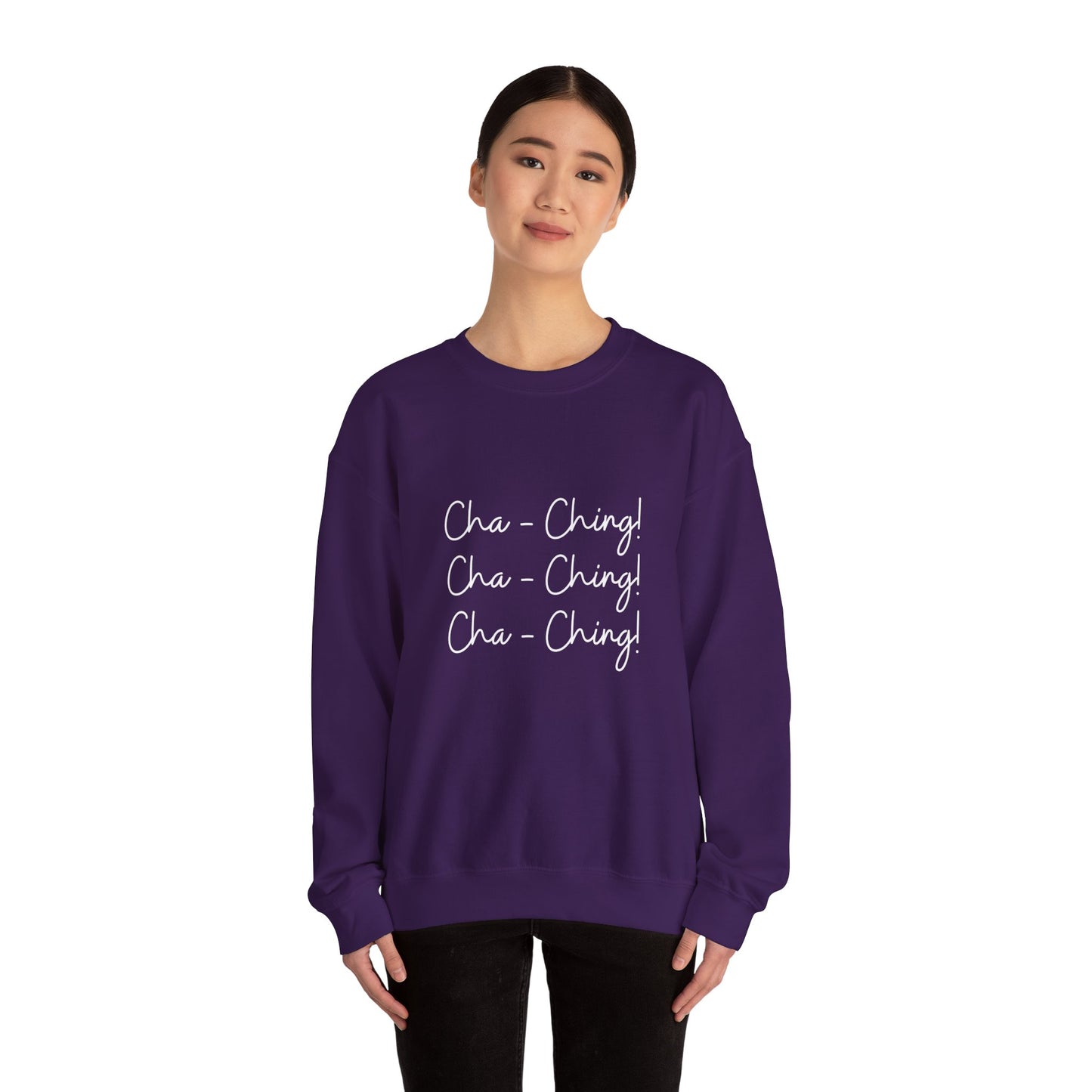 Chaching sweater Girl boss sweater funny gift for her bestie gift funny Valentine's sweater gift for him entrepreneur gift birthday