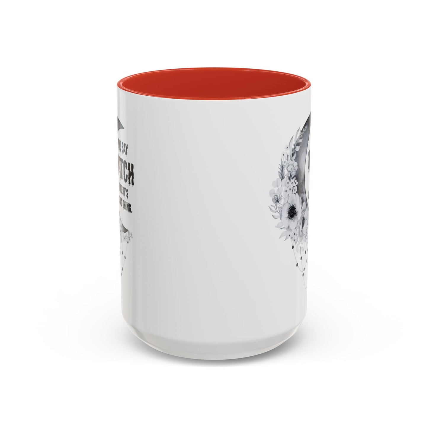 Witch mug Halloween mug Spooky things mug office funny gift best friend gift Christmas word fuck sarcastic humour gift Coffee Mug(11, 15oz)