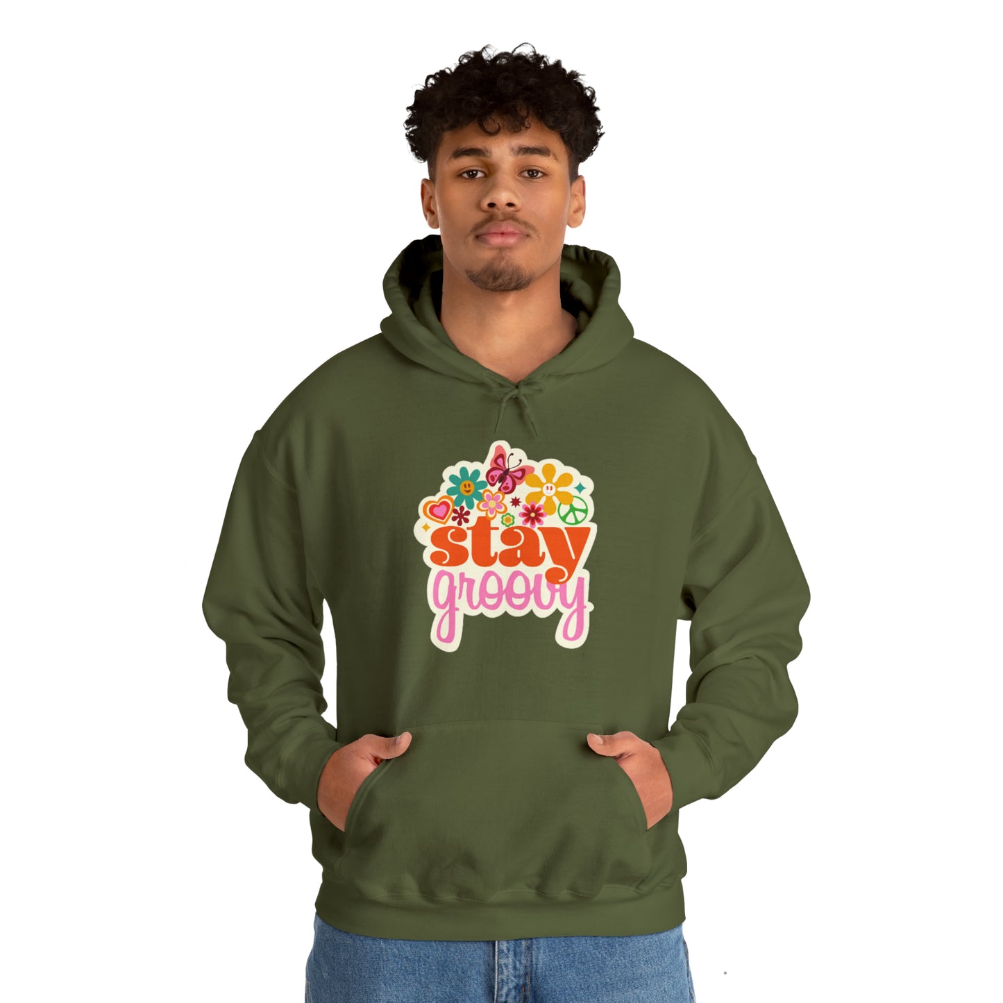 Stay Groovy Hoodie, Hippie Hoodie, good vibes hoodie, Fun Summer shirt, Birthday gift for her, Galantine gift for her,best friend gift, vac