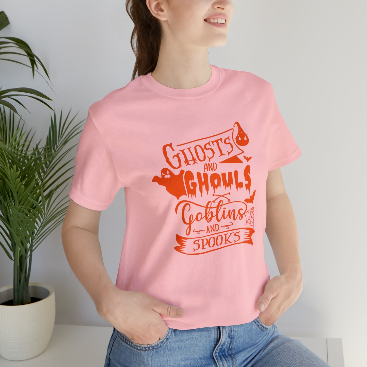 Spooky Halloween shirt, ghouls trick or treat ghost Halloween tshirt,Halloween Sweatshirt,Spooky Season T Shirt,Christmas gift
