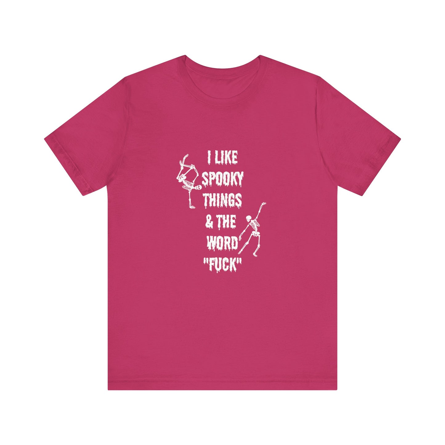 Halloween Shirt funny Halloween spooky things and the word fuck shirt spooky shirt shirt wizard Halloween shirt  bestie Halloween Christmas