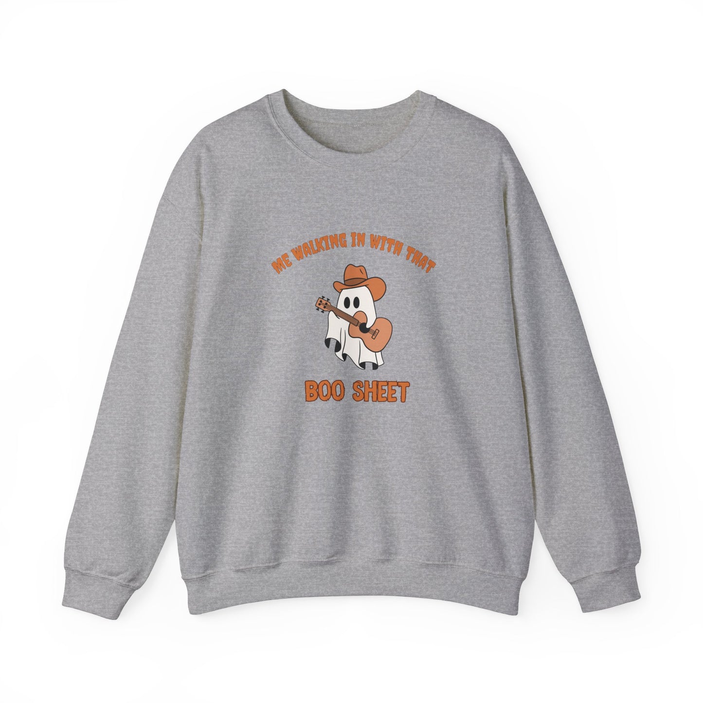 Funny Boo sheet sweater Halloween sweater ghost fallleaves sweater Halloween Sweatshirt  shirt Era Tour sweater best friend gift Unisex gift