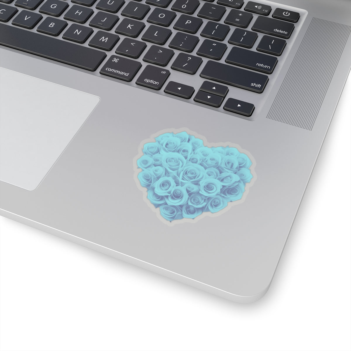 Blue Heart of roses sticker pink heart sticker selfcare sticker life Motivating sticker keep trying sticker gift forher giftforhim girlboss