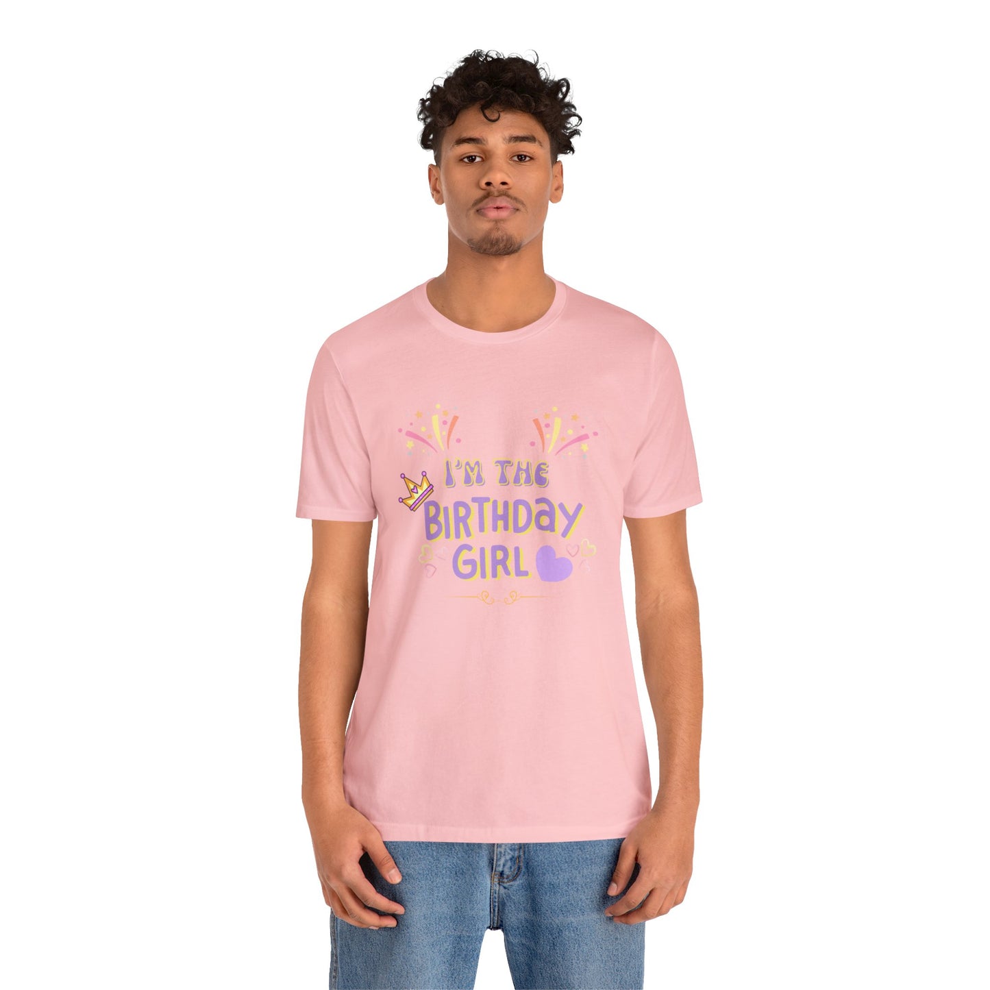 I'm the Birthday girl shirt birthday girl shirt birthday shirt gift for her best friend gift birthday party attire month Tshirt birthday