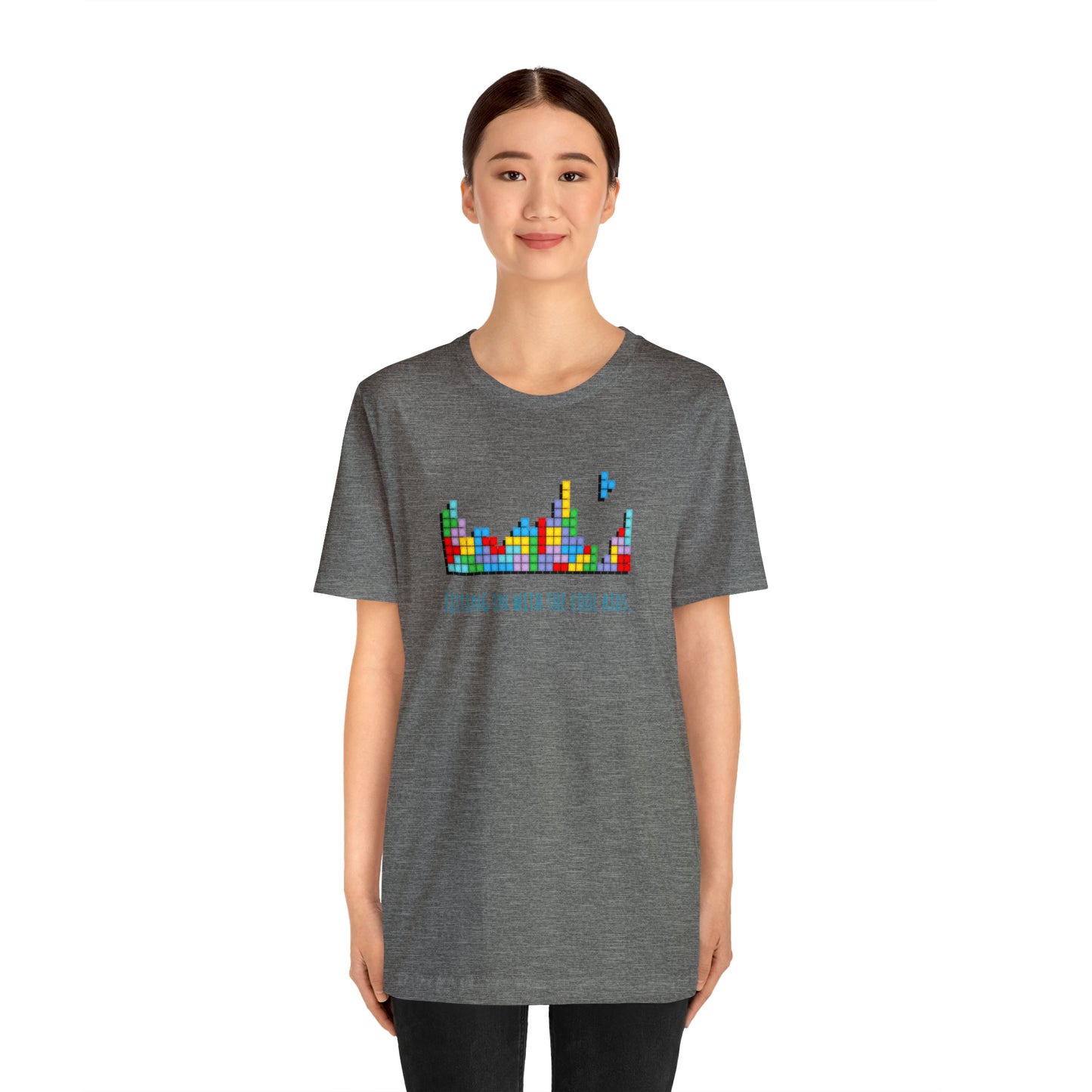 Fitting in with the cool kids shirt funny Dad tshirts Dad and me shirt dad jokes Fathers day gift gift for Dad vacation shirt Christmas gift
