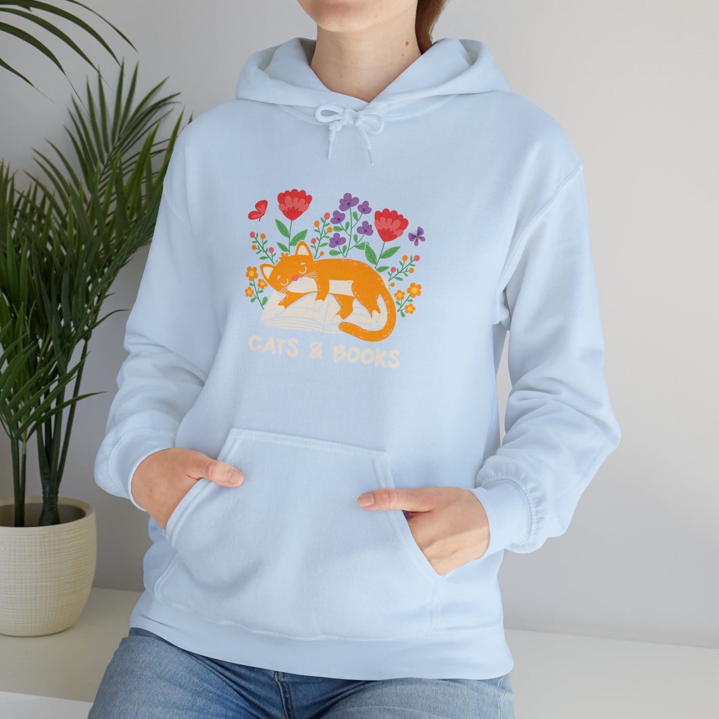 Cat Mom Shirt Cat Lover Tee Cute Book Cat Shirt Floral Book Shirt Book Lover Sweatshirt Reader Bookish Tee Cat Themed Gift For Women for men