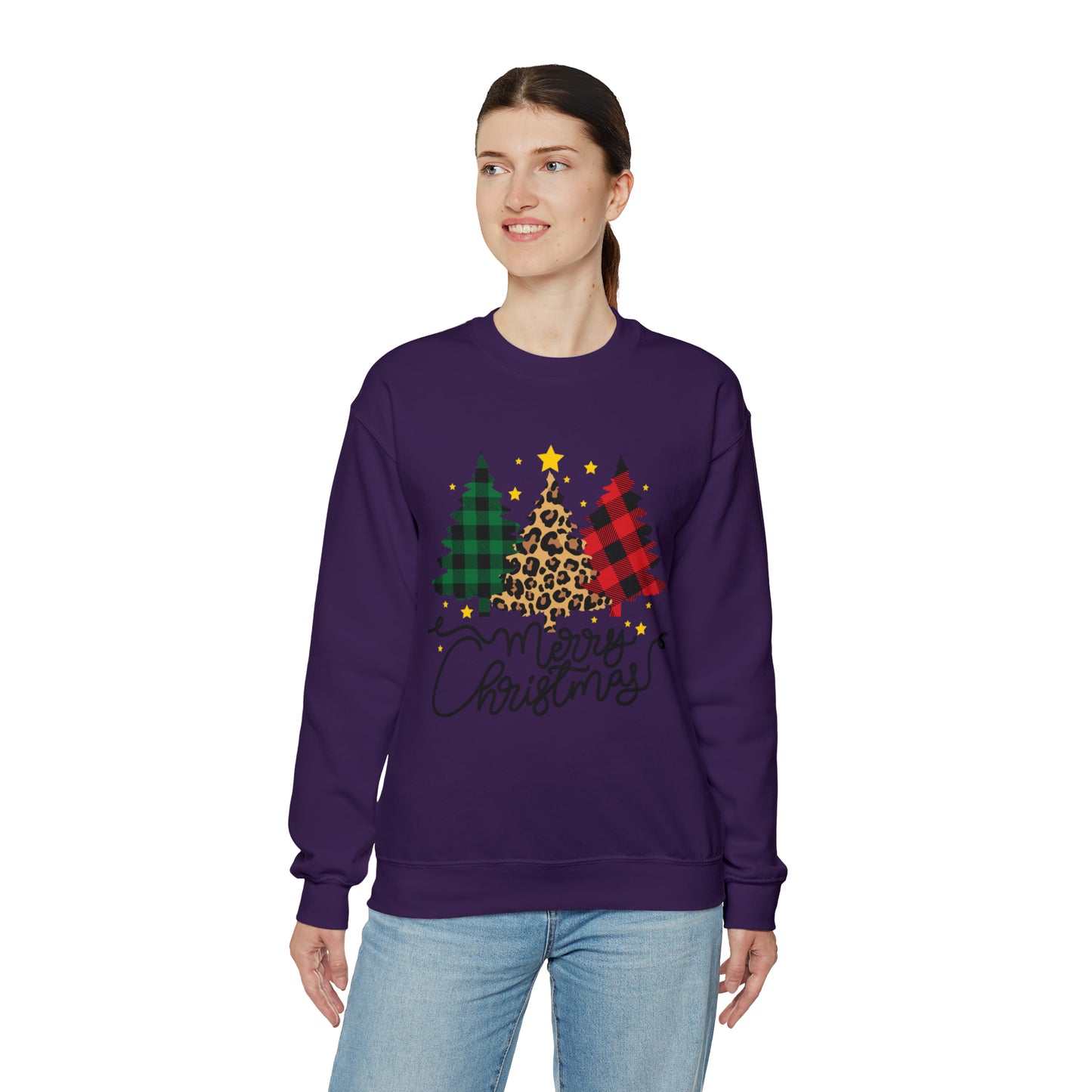 Festive AF sweater Pink Merry Bright Christmas Sweatshirt for Women Christmas Shirt Sweater Holiday Christmas gift for her gift for him