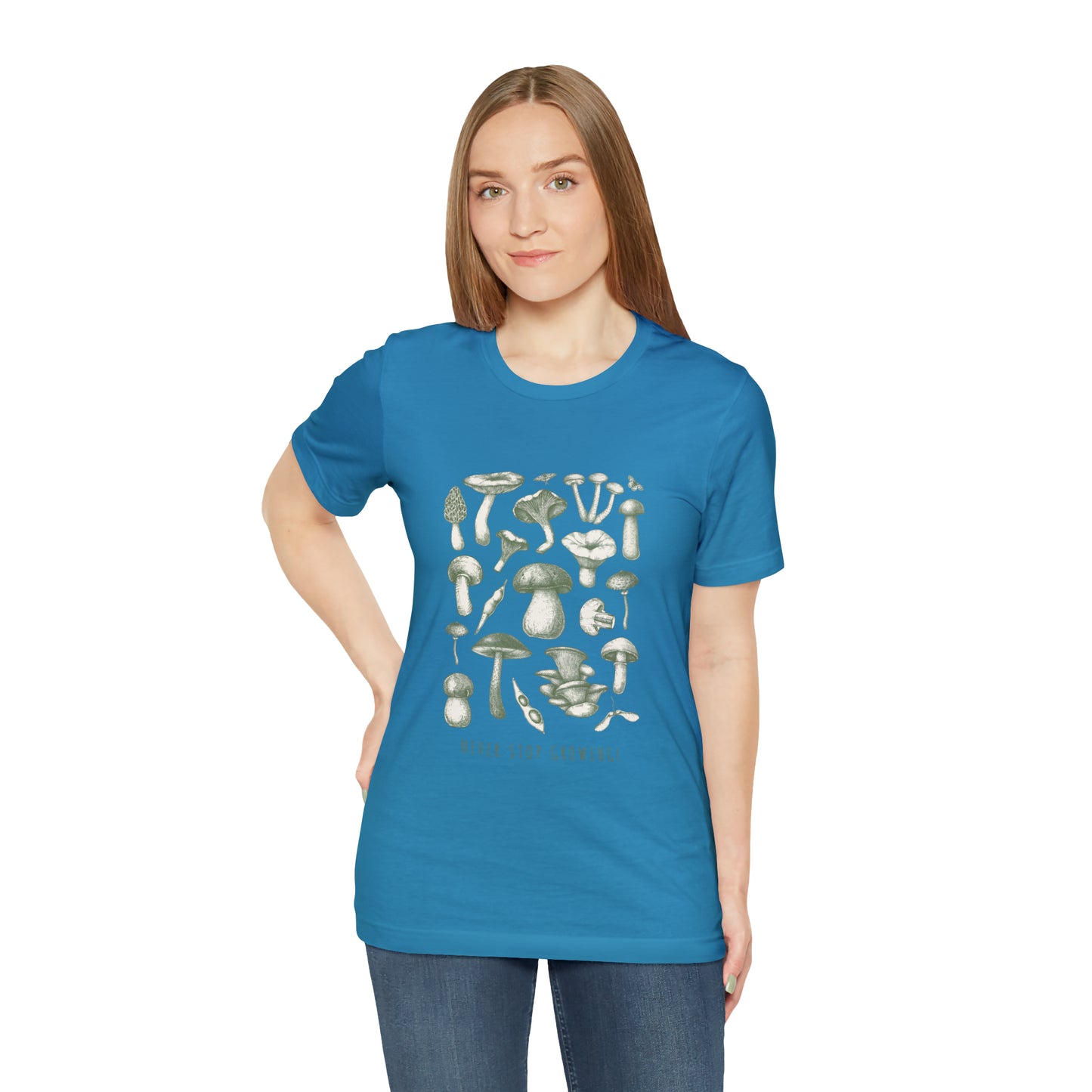 Mushroom tshirt book lover herbology Tshirt Shirt Halloween Gift for Cat Lover Gift for Cat Mom Gift