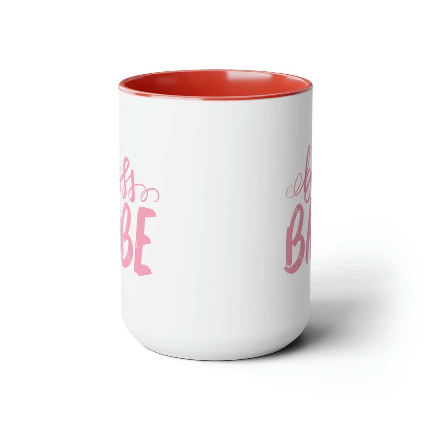 Pink Bossbabe mug Christmas mug gift for mom gift mug Floral mug gift for her Mug funny gift for wife Coffee Mugs Christmas gift 15oz