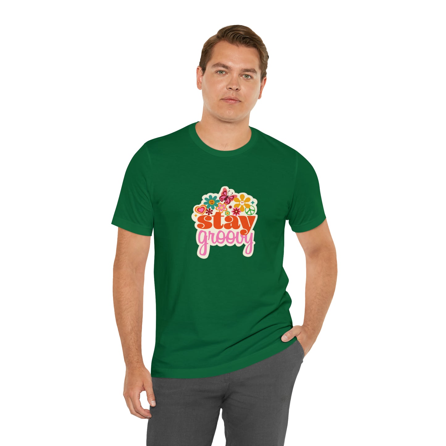 Stay Groovy t-shirt, Hippie shirt, good vibes shirt, summer fun style gift,travel shirt,best friend trip vacation trip