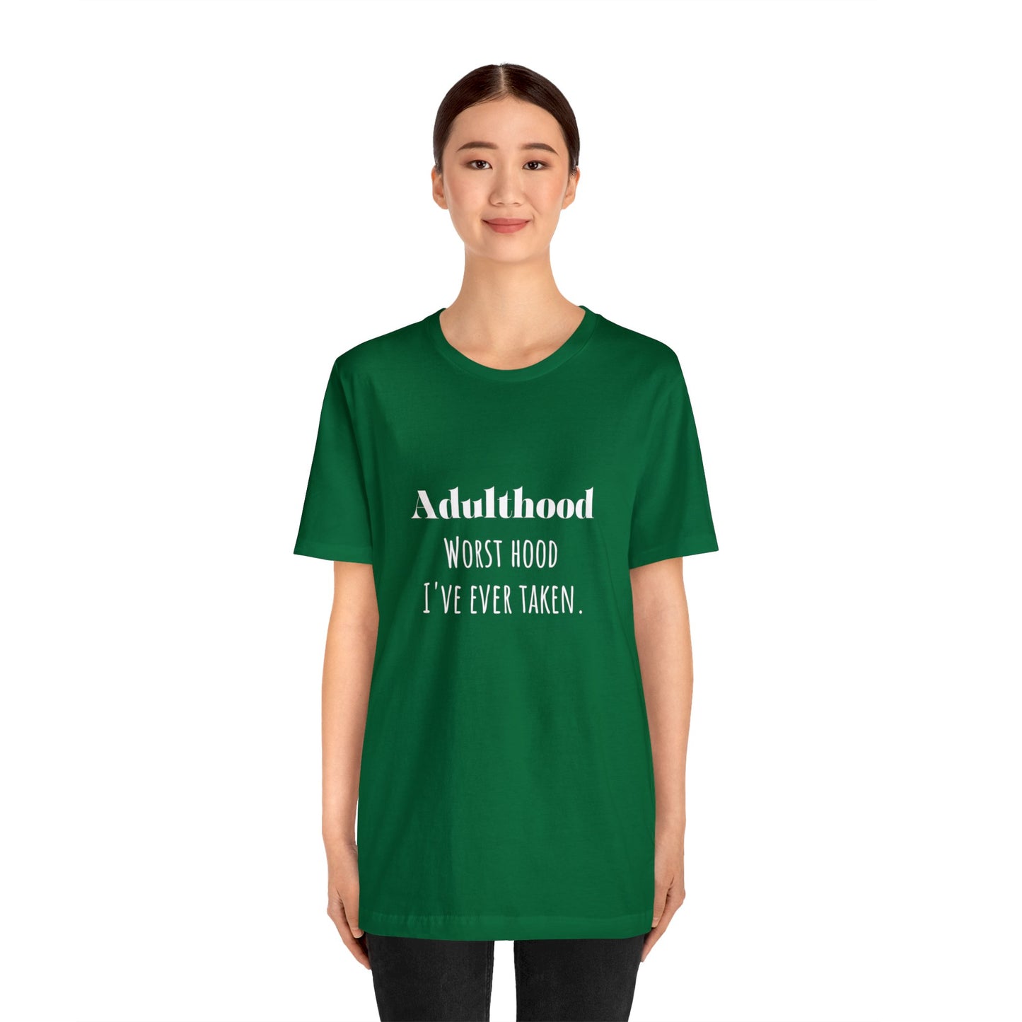 Adulthood shirt funny adulting shirt funny gift for her gift for him  shirt Unisex Tee Retro  T-Shirt best friend vacation shirt beach
