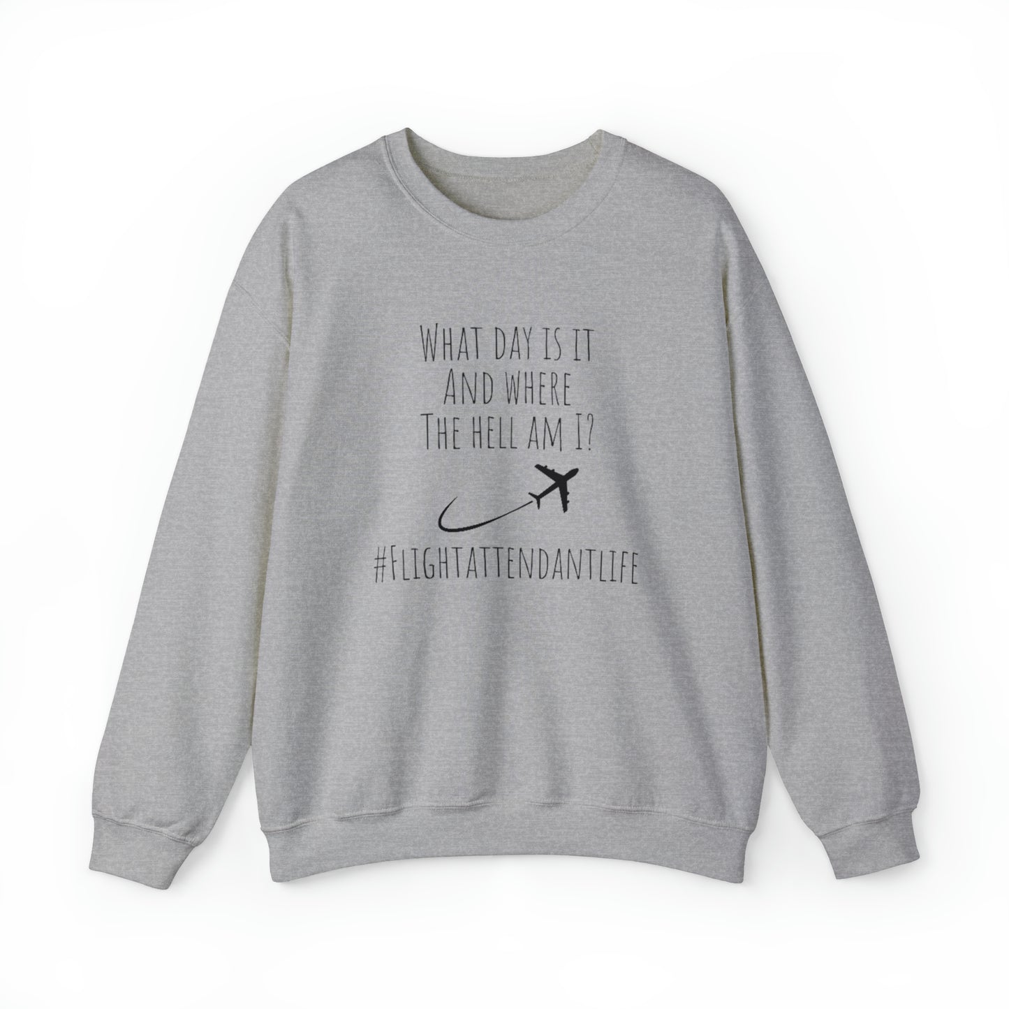 Flight attendant sweatshirt, vacation shirt, best friend gift, appreciation shirt, vacation outfit, travel shirt,best friend trip,vacation