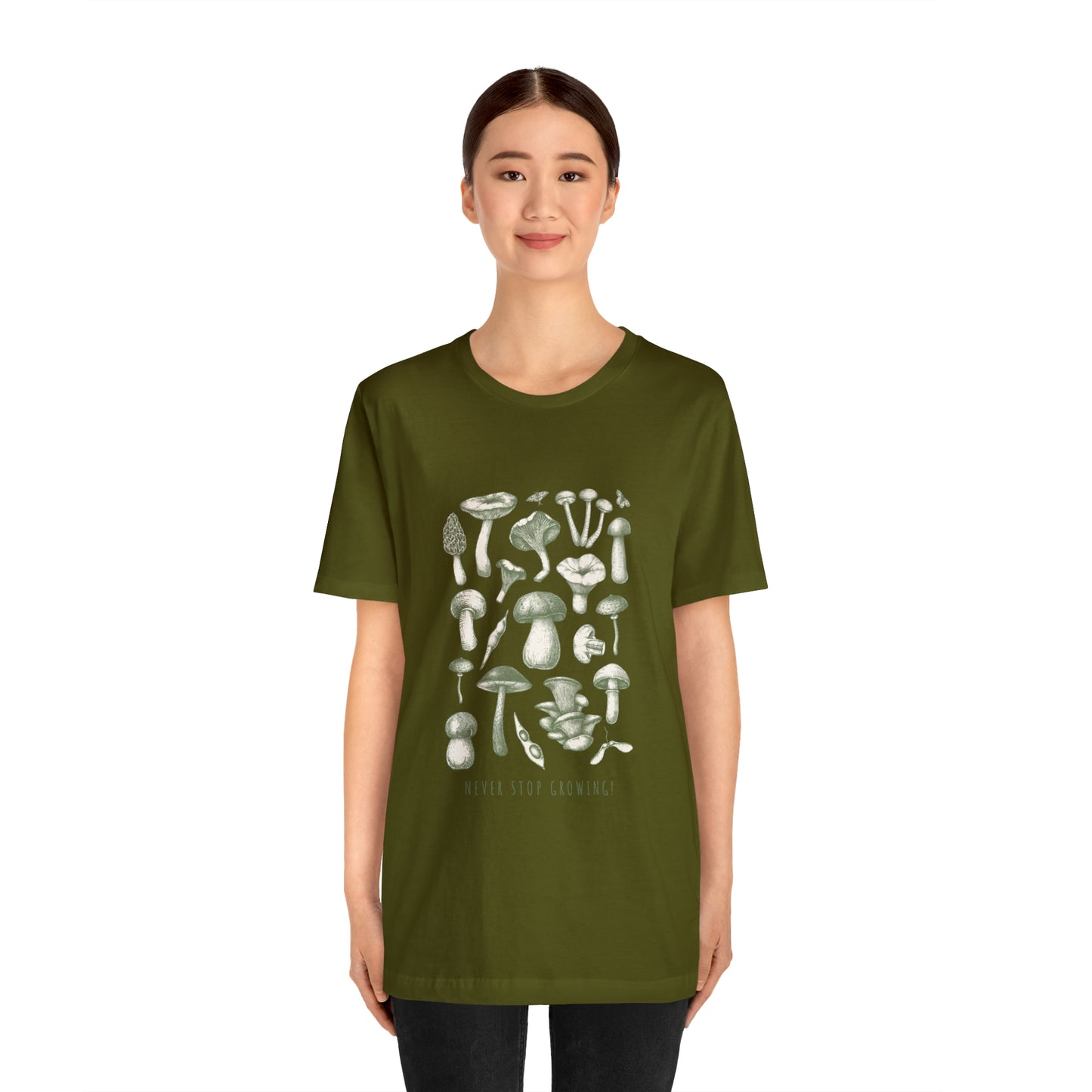 Mushroom tshirt book lover herbology Tshirt Shirt Halloween Gift for Cat Lover Gift for Cat Mom Gift