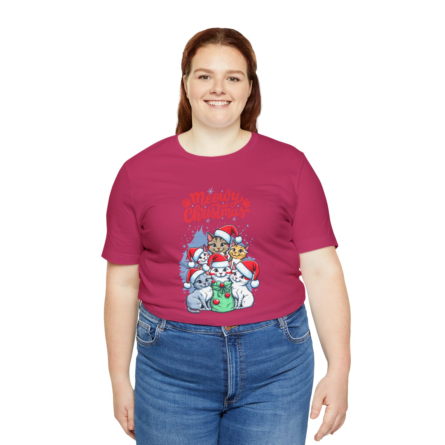 Cute Cat Christmas shirt funny dog Christmas tee Matching Family Christmas Shirt Family Christmas Shirt Matching Xmas Tees Custom