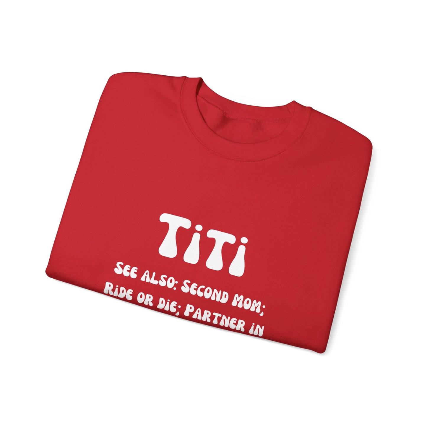 Titi sweater Auntie sweater second mom gift sister love bestie sweater gift for her Mother's day sweater Valentine's sweater gift for him