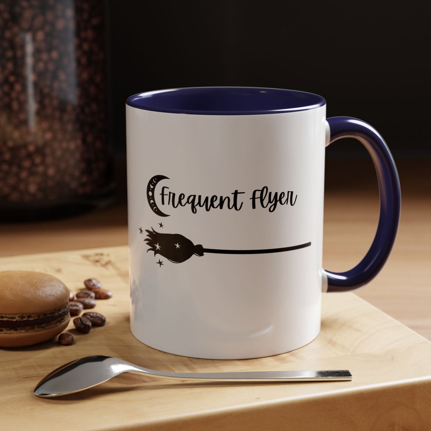 Witches mug Frequent flyer mug wizards broom mug Witchy Halloween mug cauldron ghost wicked mug bestie gift Coworker Gift Boss Christmas