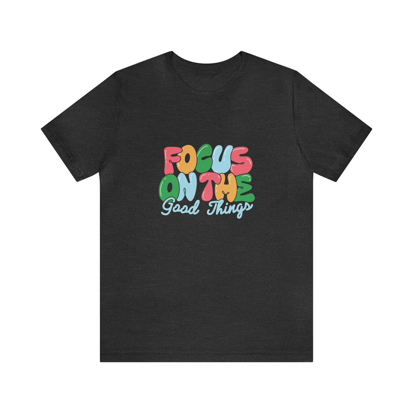 Focus on the good things shirt positive vibes shirt good vibes tee yogawear zen clothes bohemian top Women's Christmas gift for her for him