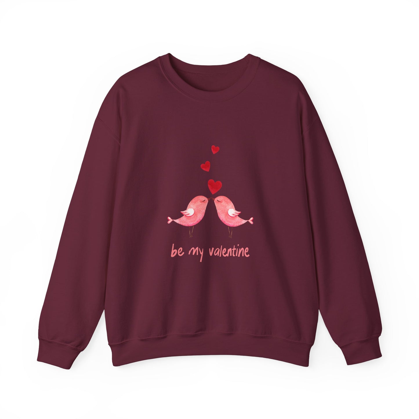 Bird Love sweater be my valentines Day sweatshirt valentines day shirt best friend gift for her Unisex owl sweater Love shirt holiday gift