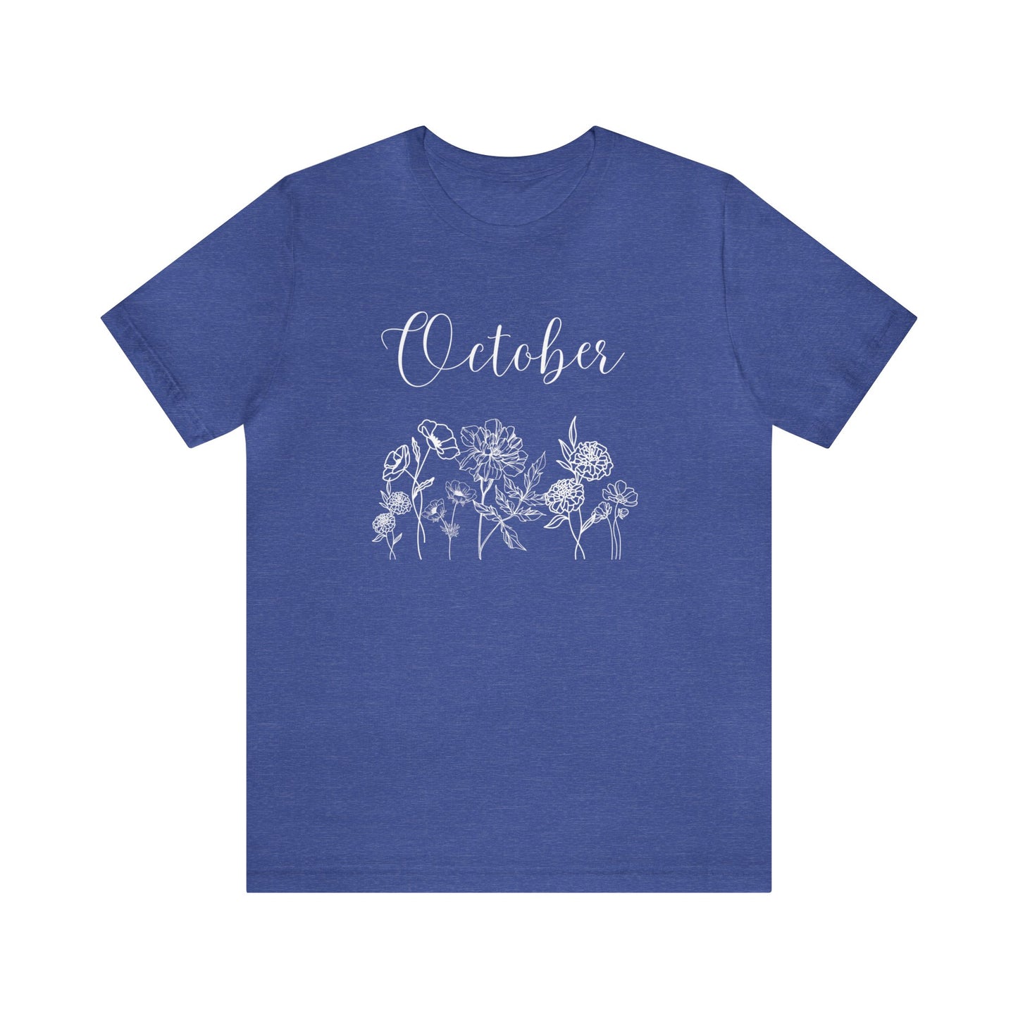 Birthday shirts October birthday month Personalized birthday gift bridal Party Shirt gift for her gift for him Christmas gift Party