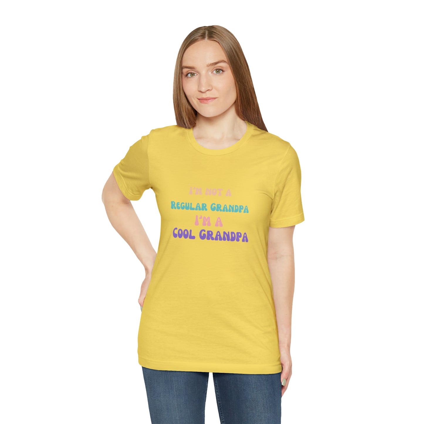 I'm a cool grandpa shirt gift for dad grandpa shirt