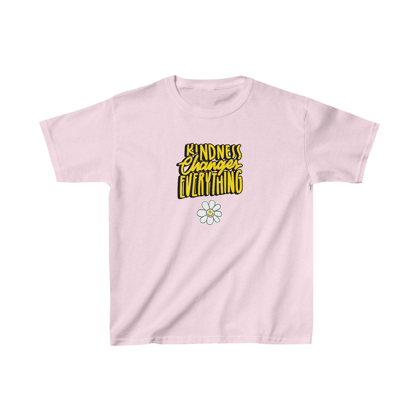 Kindness changes everything shirt kids shirl birthday girl birthday shirt kid wavy birthday party shirt Christmas shirt Rainbow cloud kid shirt birthday shirts