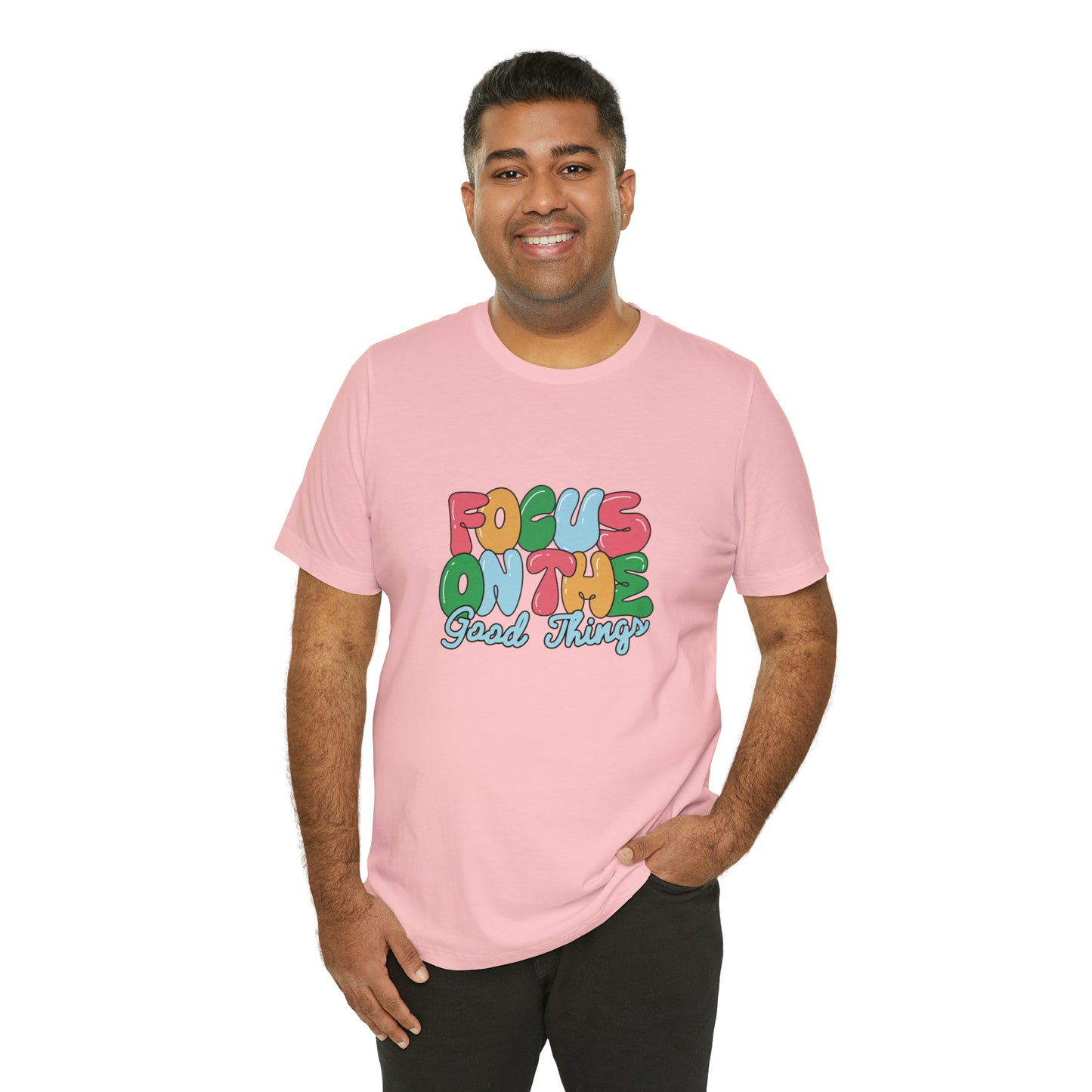 Focus on the good things shirt positive vibes shirt good vibes tee yogawear zen clothes bohemian top Women's Christmas gift for her for him
