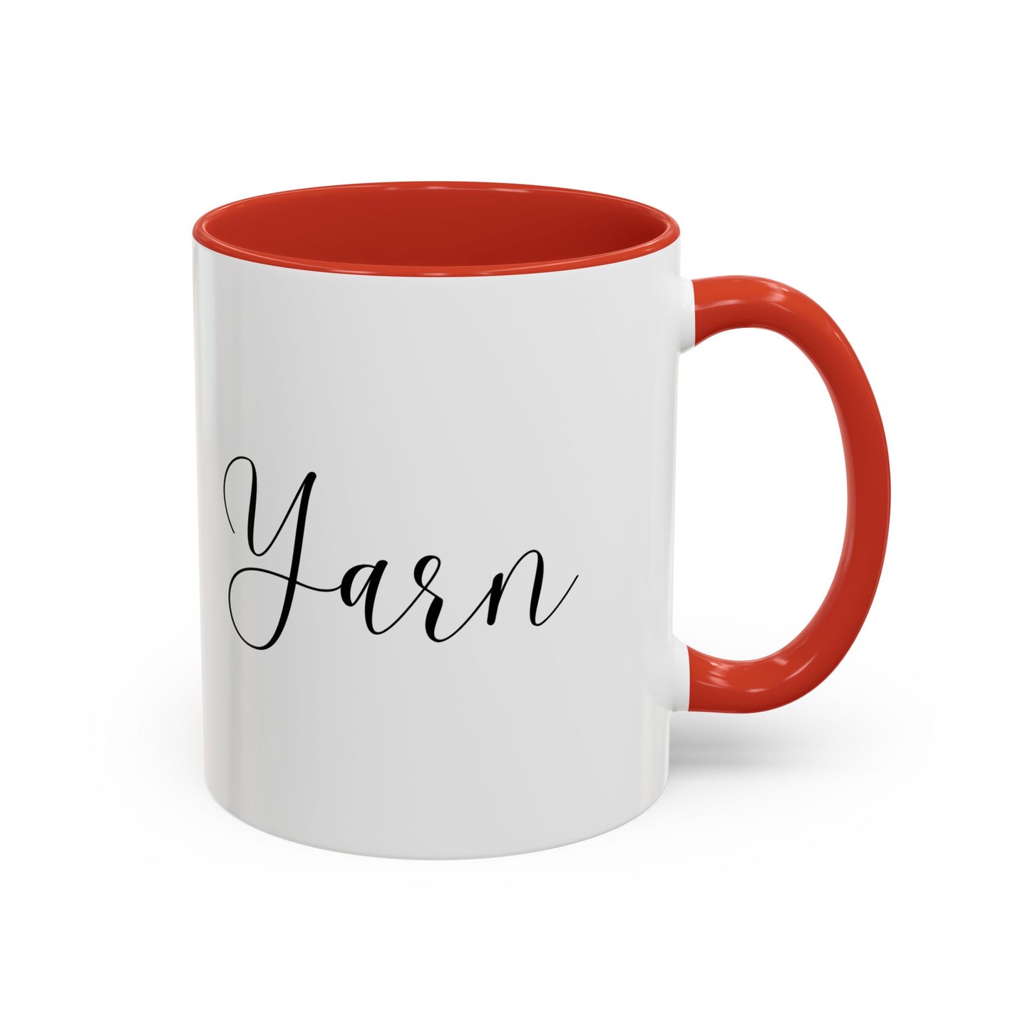 Yarn lover gift black mug Crochet lover gift yarn lover gift knitting gift coffee lover gift tea gift for her gift for him Coffee Mug 11oz