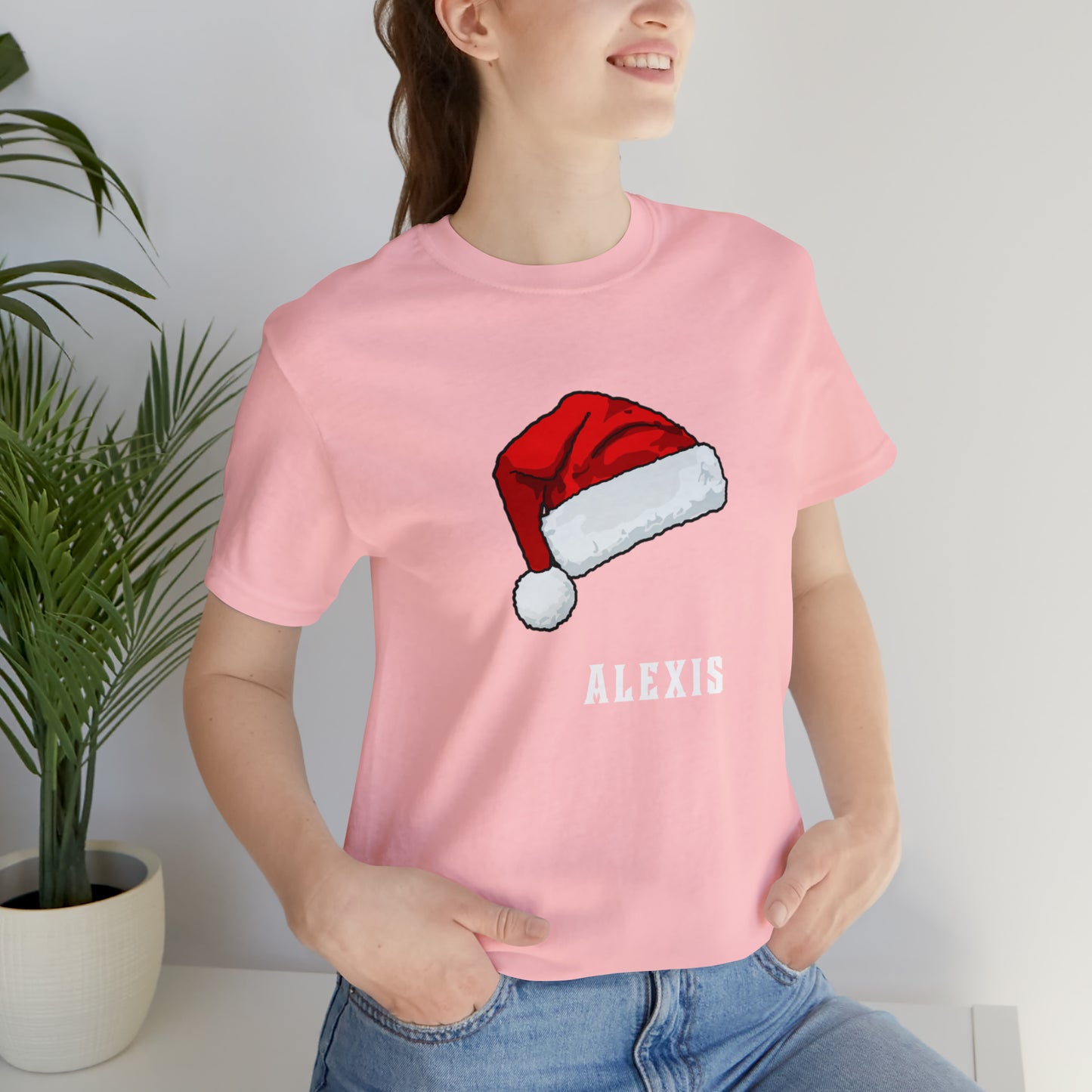 Matching Family Christmas Shirts, Santa claus Hat family tshirts Family Christmas Shirt, Matching Xmas Tees Custom Christmas T shirt photos