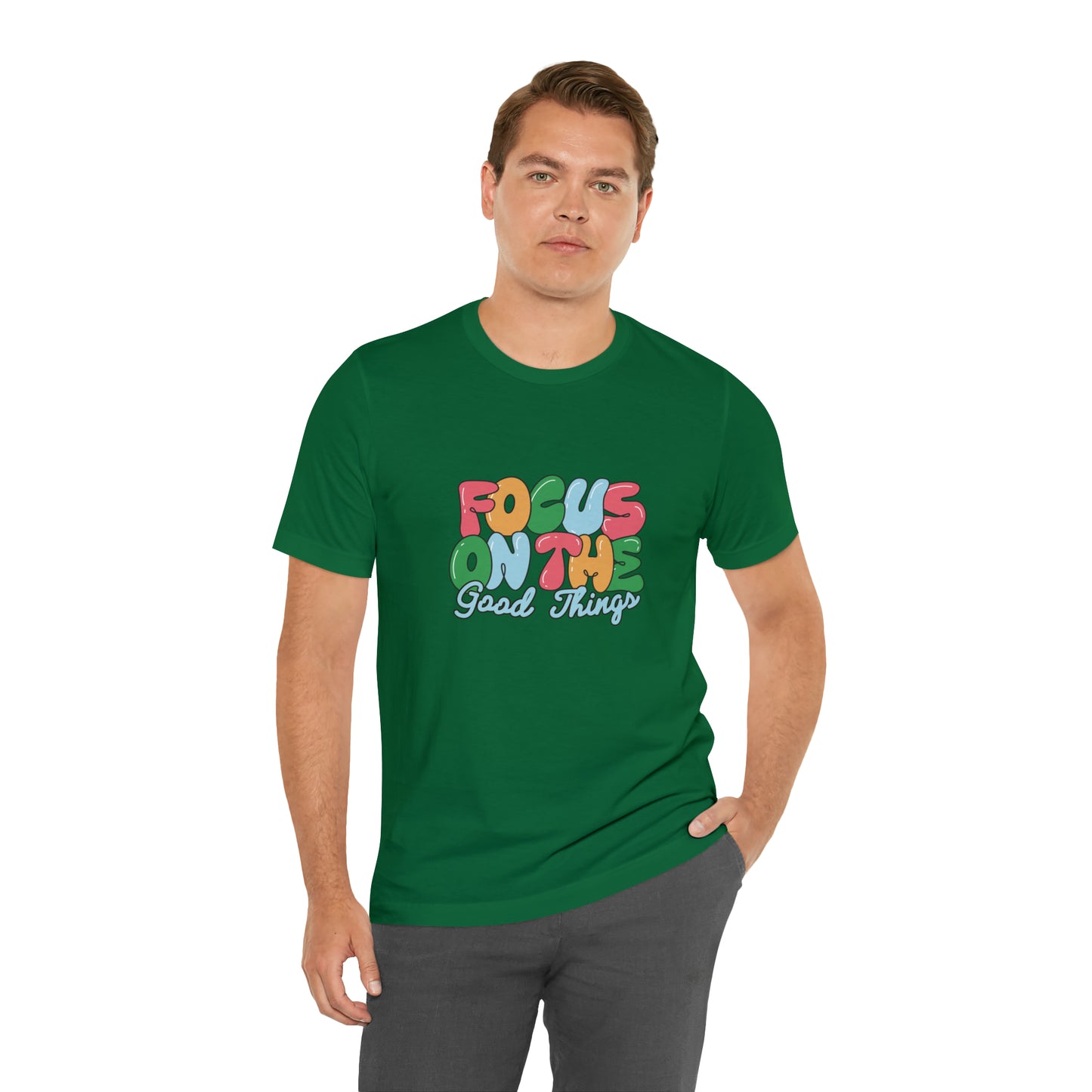 Focus on the good things shirt positive vibes shirt good vibes tee yogawear zen clothes bohemian top Women's Christmas gift for her for him
