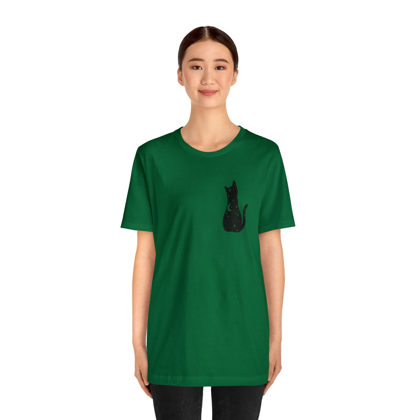 Cat Halloween shirt Witches Halloween T shirt Halloween Sweater Christmas Gift for Cat Lover Gift, Black Cat Gift for Cat Mom Gift moon