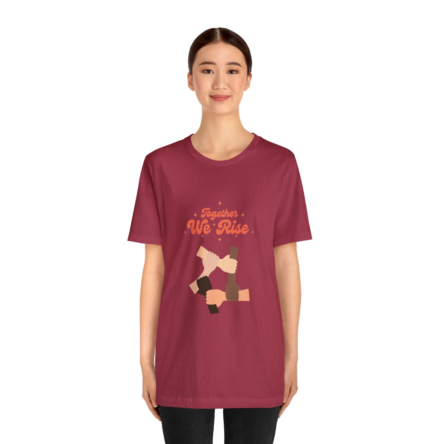 Unity Tshirt Equality shirt Together we rise shirt Focus on the good things shirt positive vibes shirt good vibes zen clothes Christmas