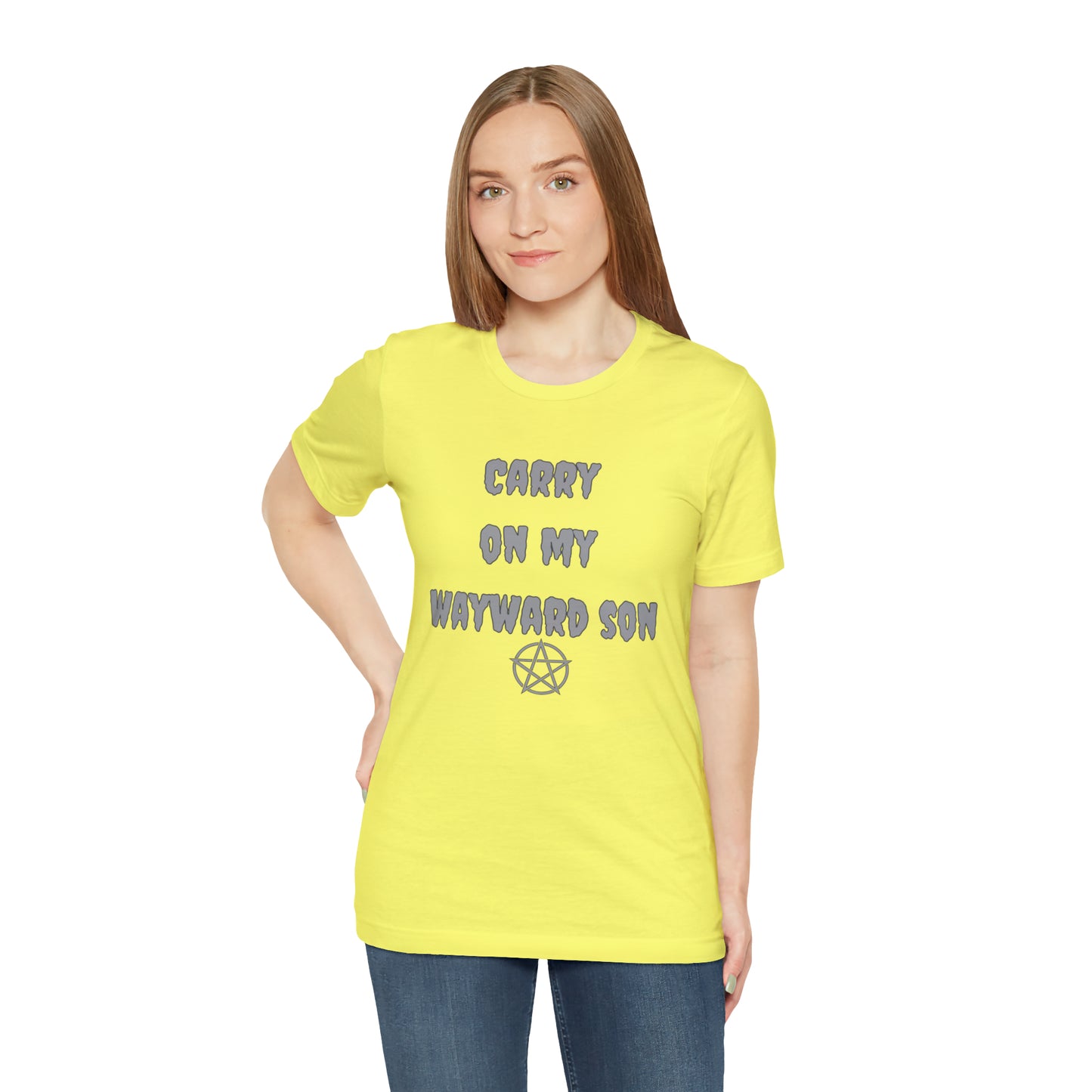 Supernatural shirts Carry on my wayward son gift shirts, Father's day gifts,gift for Dad vacation shirt, best friend, Christmas gift