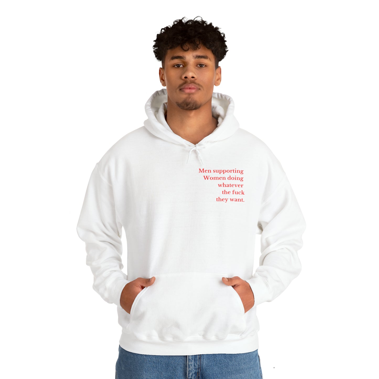 Men supporting women sweater birthday sweater Christmas gifts Sweatshirt Gift for him  Gift